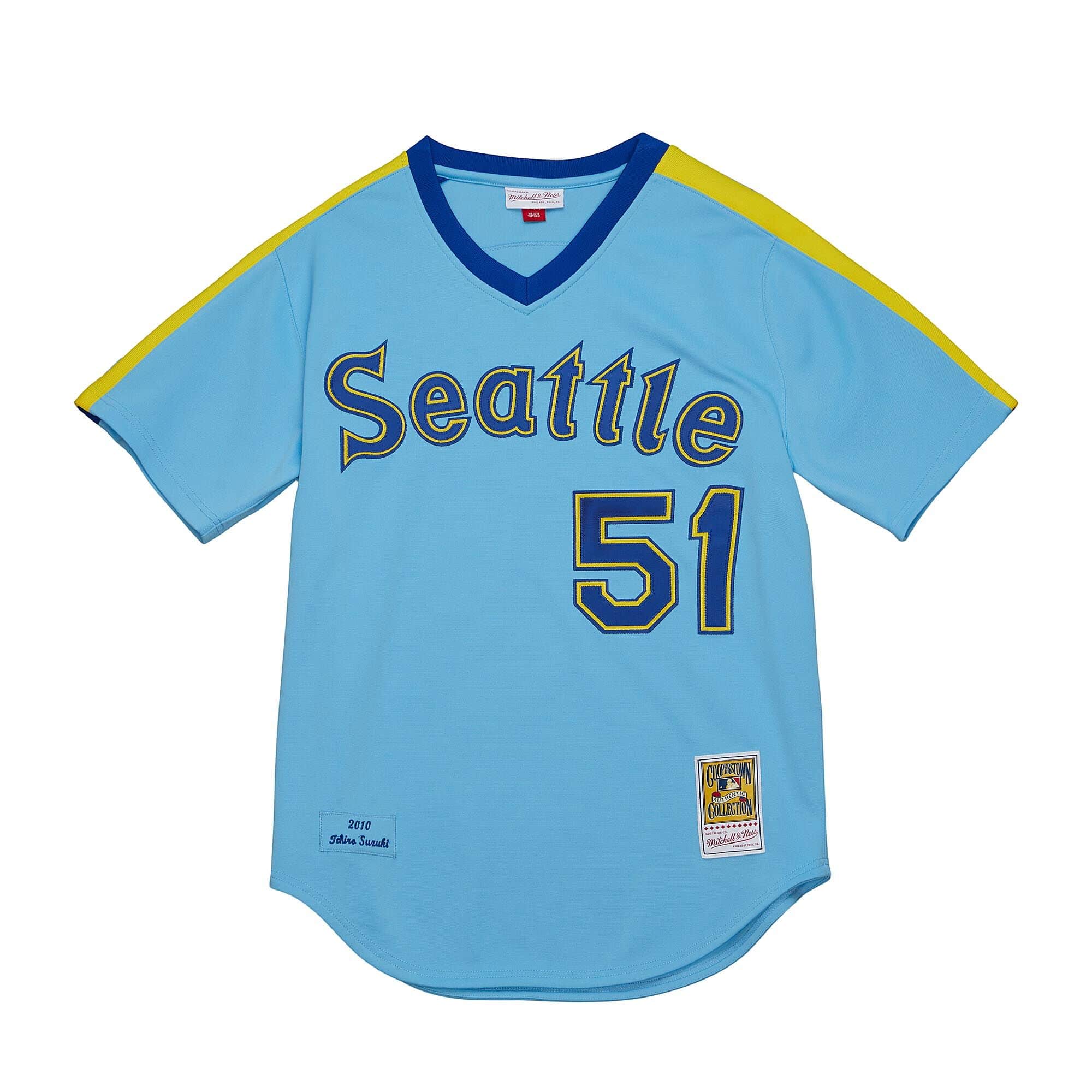 Authentic Ichiro Suzuki Seattle Mariners 2010 Jersey - vstockx