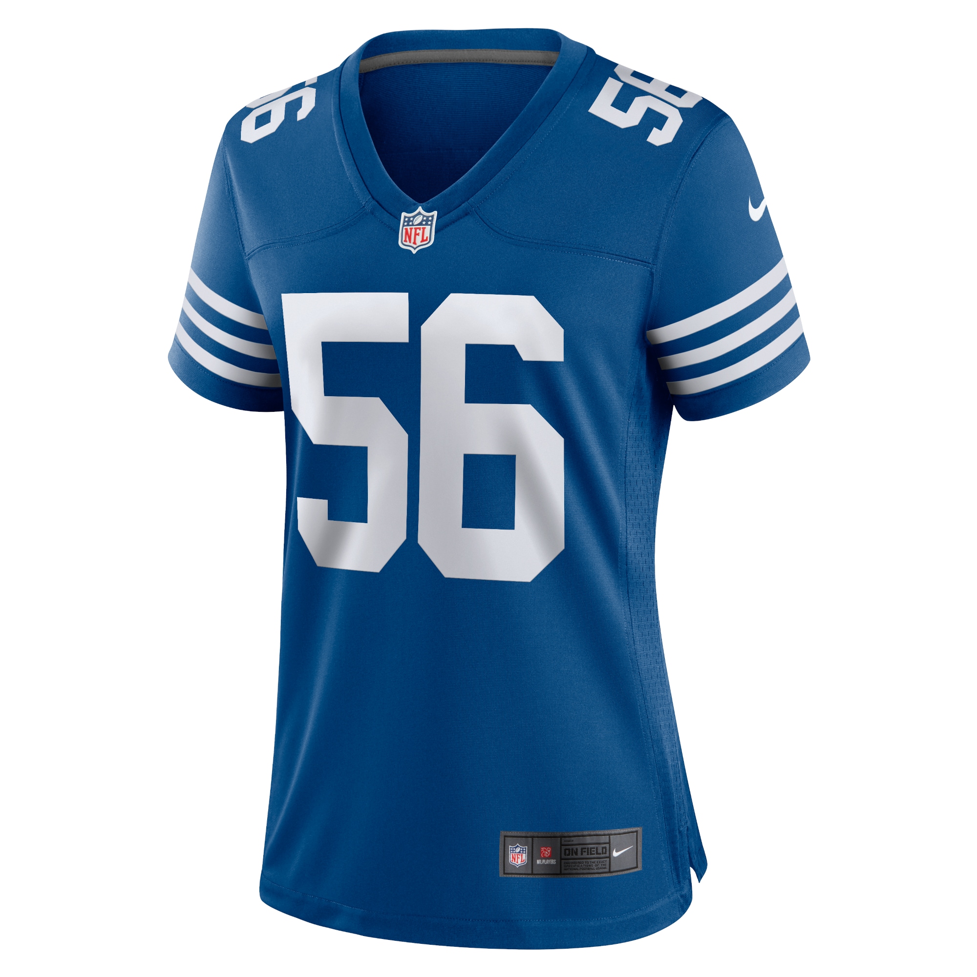 Quenton Nelson Indianapolis Colts Nike Women's Alternate Game Jersey - Royal - vstockx
