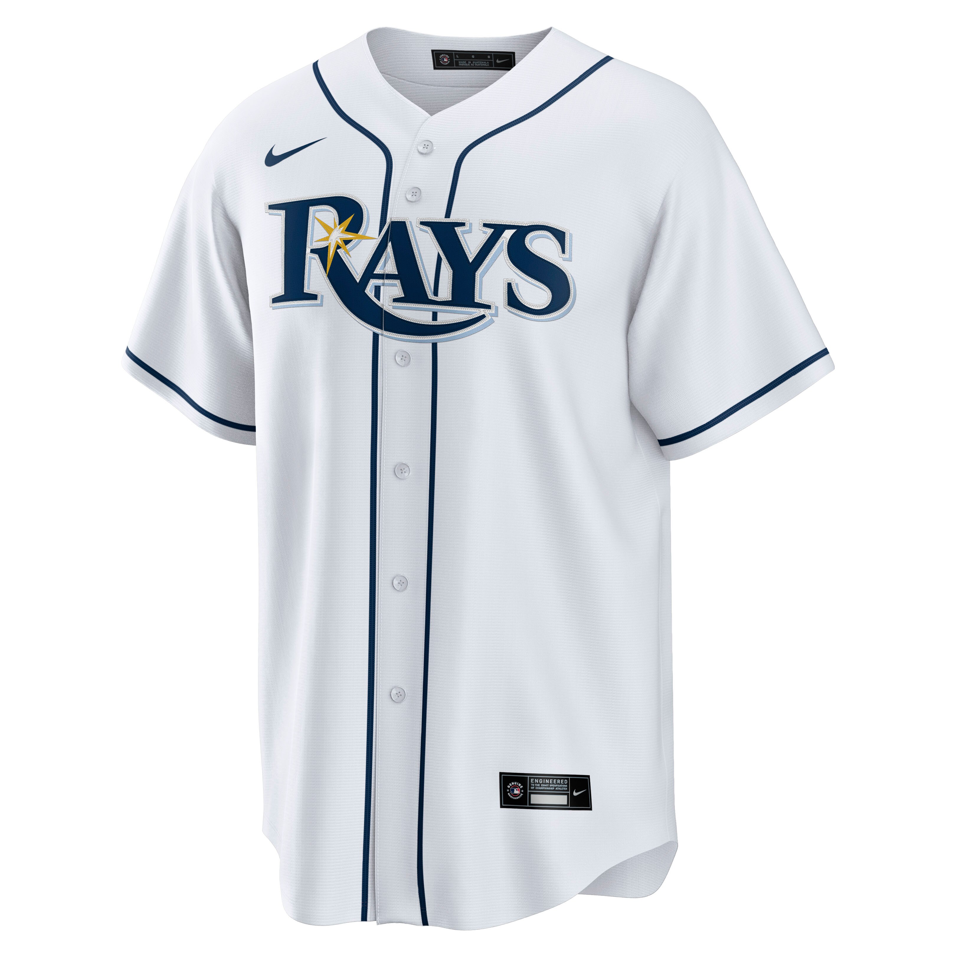 Shane McClanahan Tampa Bay Rays Nike Home Replica Player Jersey - White - vstockx