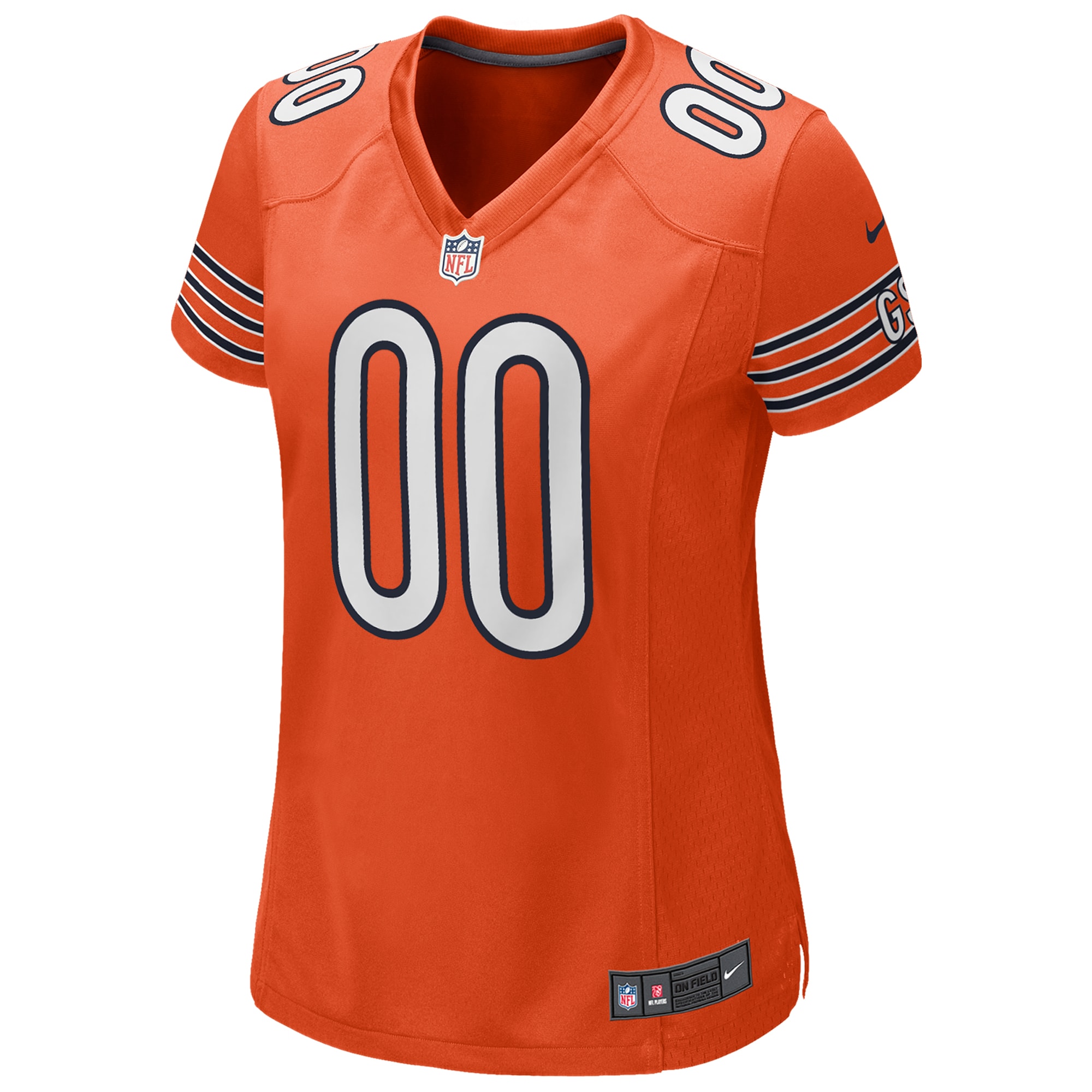 Chicago Bears Nike Women's Alternate Custom Game Jersey - Orange - vstockx