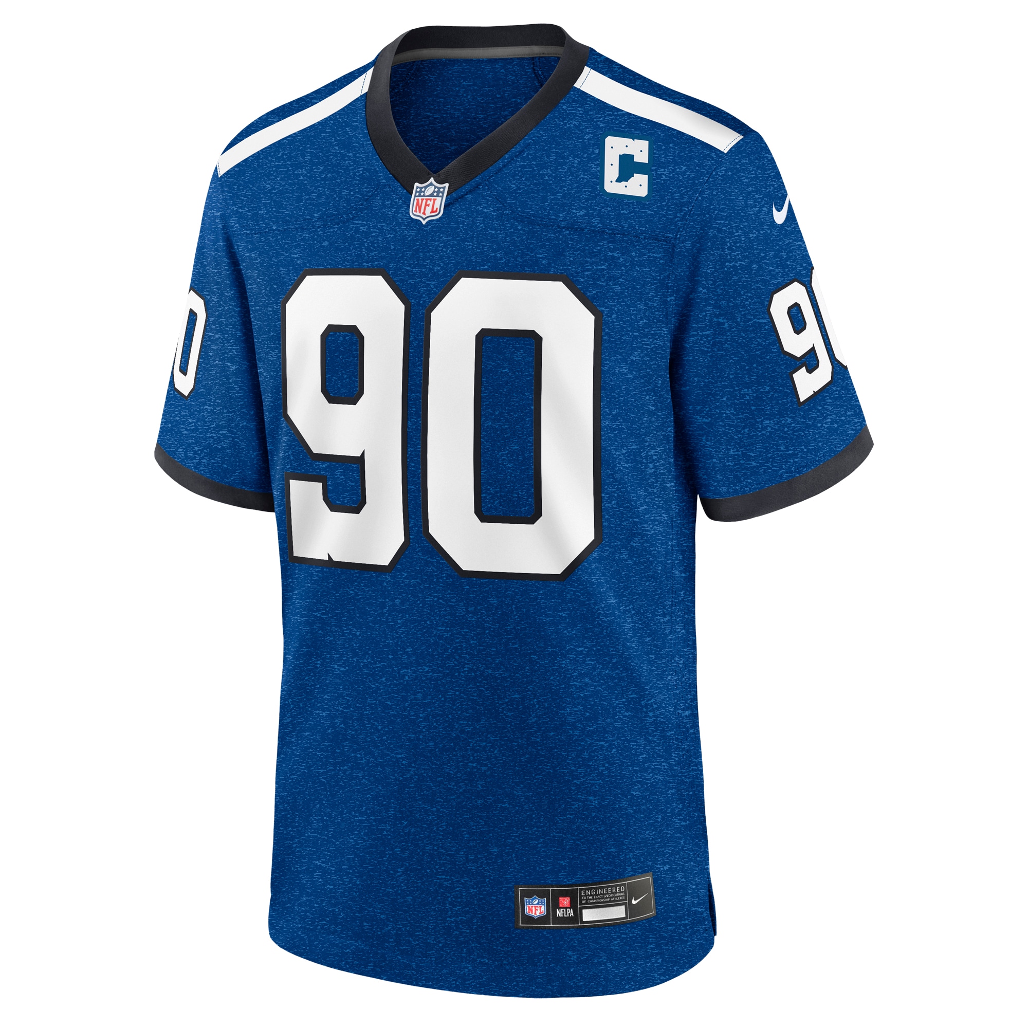 Grover Stewart Indianapolis Colts Nike Indiana Nights Alternate Game Jersey - Royal - vstockx