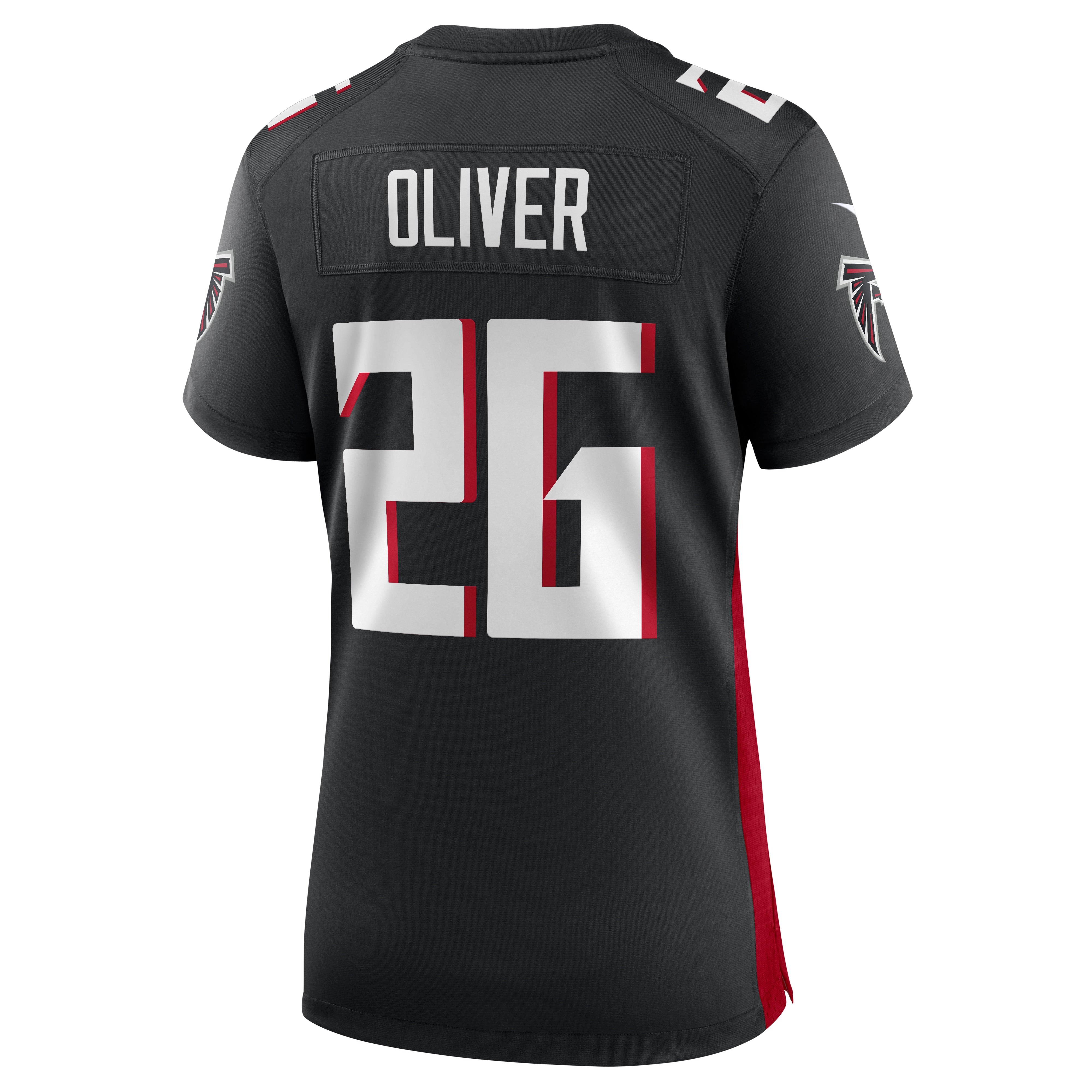 Women's Nike Isaiah Oliver Black Atlanta Falcons Game Jersey - vstockx