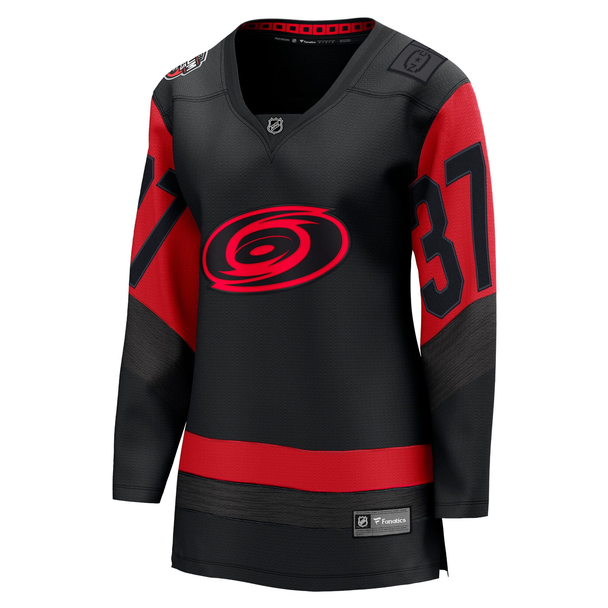 Andrei Svechnikov Carolina Hurricanes Fanatics Branded Women's 2023 NHL Stadium Series Breakaway Player Jersey - Black - vstockx
