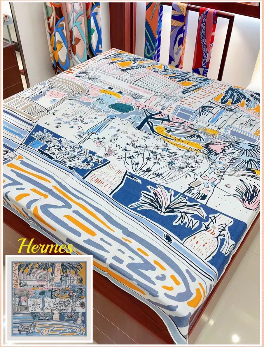 Streetwear Scarf Hermes 328780 SIZE:140cm*140cm - vstockx