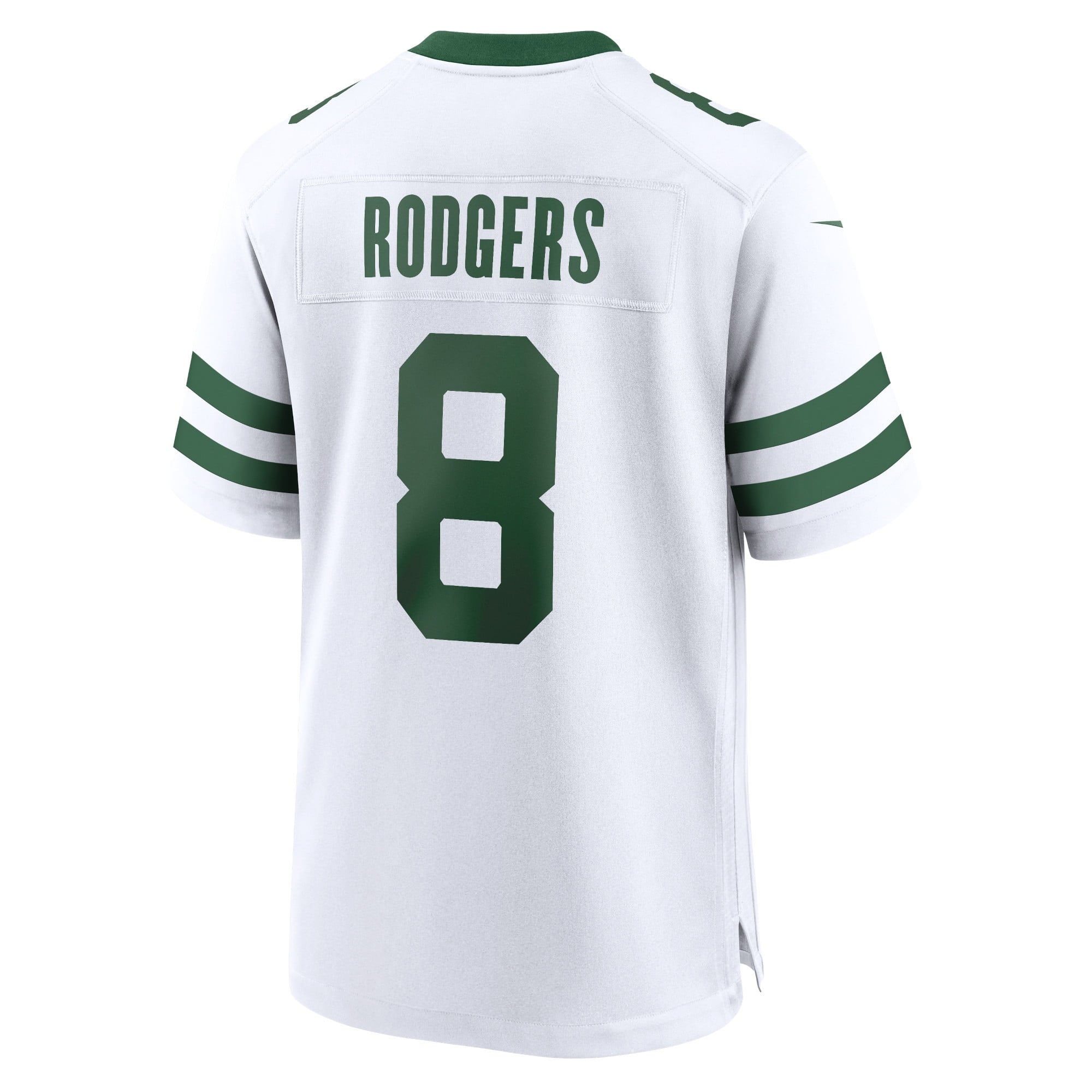 Men's Nike Aaron Rodgers White New York Jets Legacy Player Game Jersey - vstockx