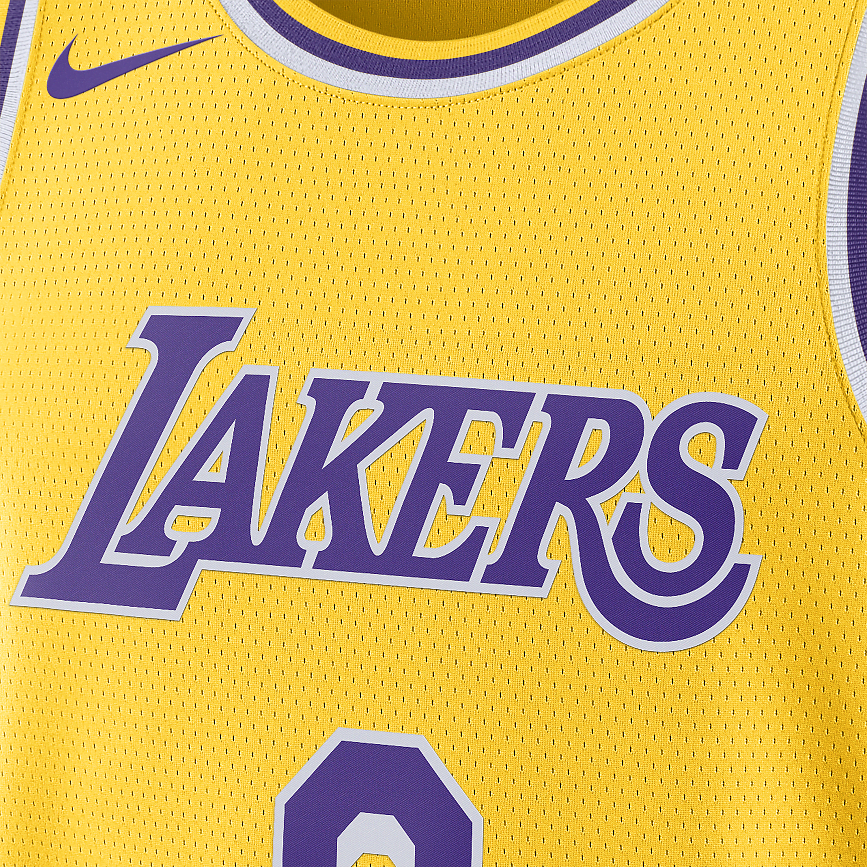 Los Angeles Lakers Icon Edition 2022/23 Nike Dri-FIT NBA Swingman Jersey - Amarillo - vstockx