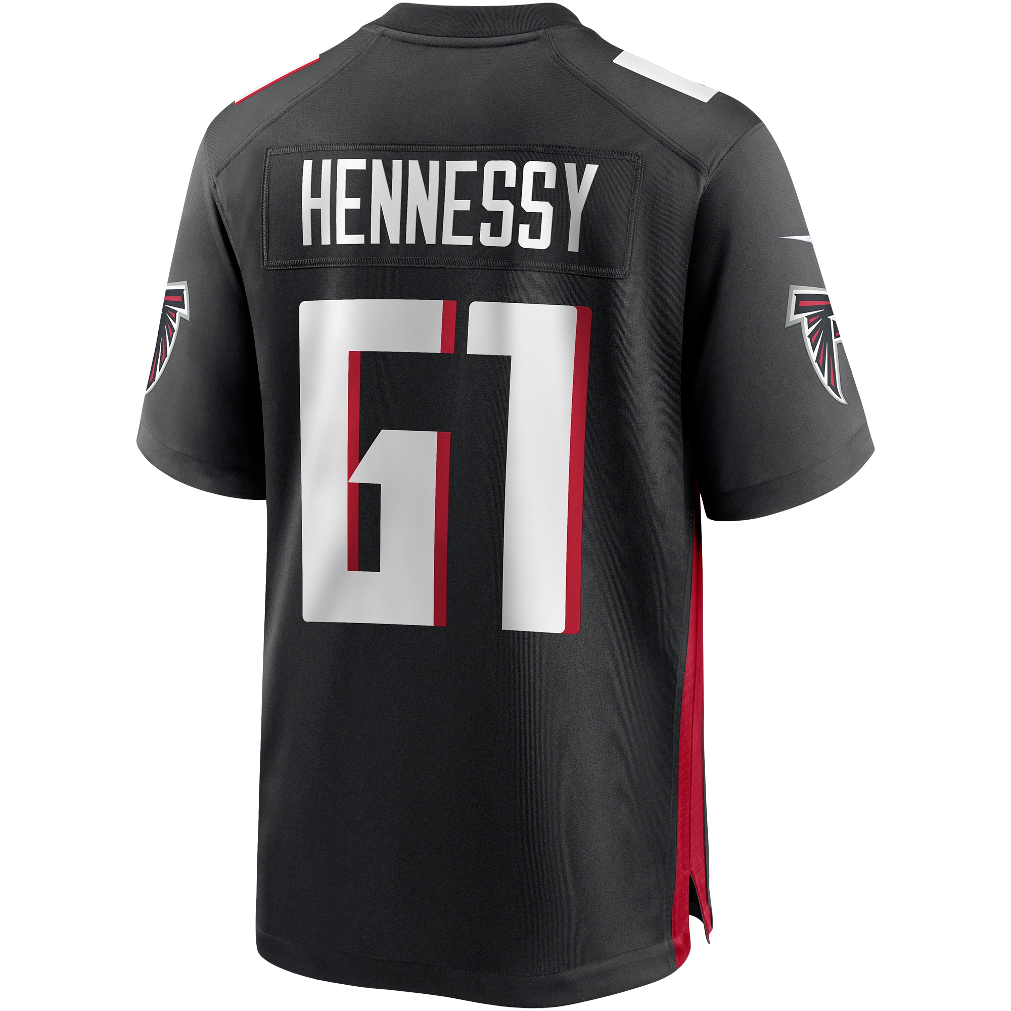 Matt Hennessy Atlanta Falcons Nike Player Game Jersey - Black - vstockx