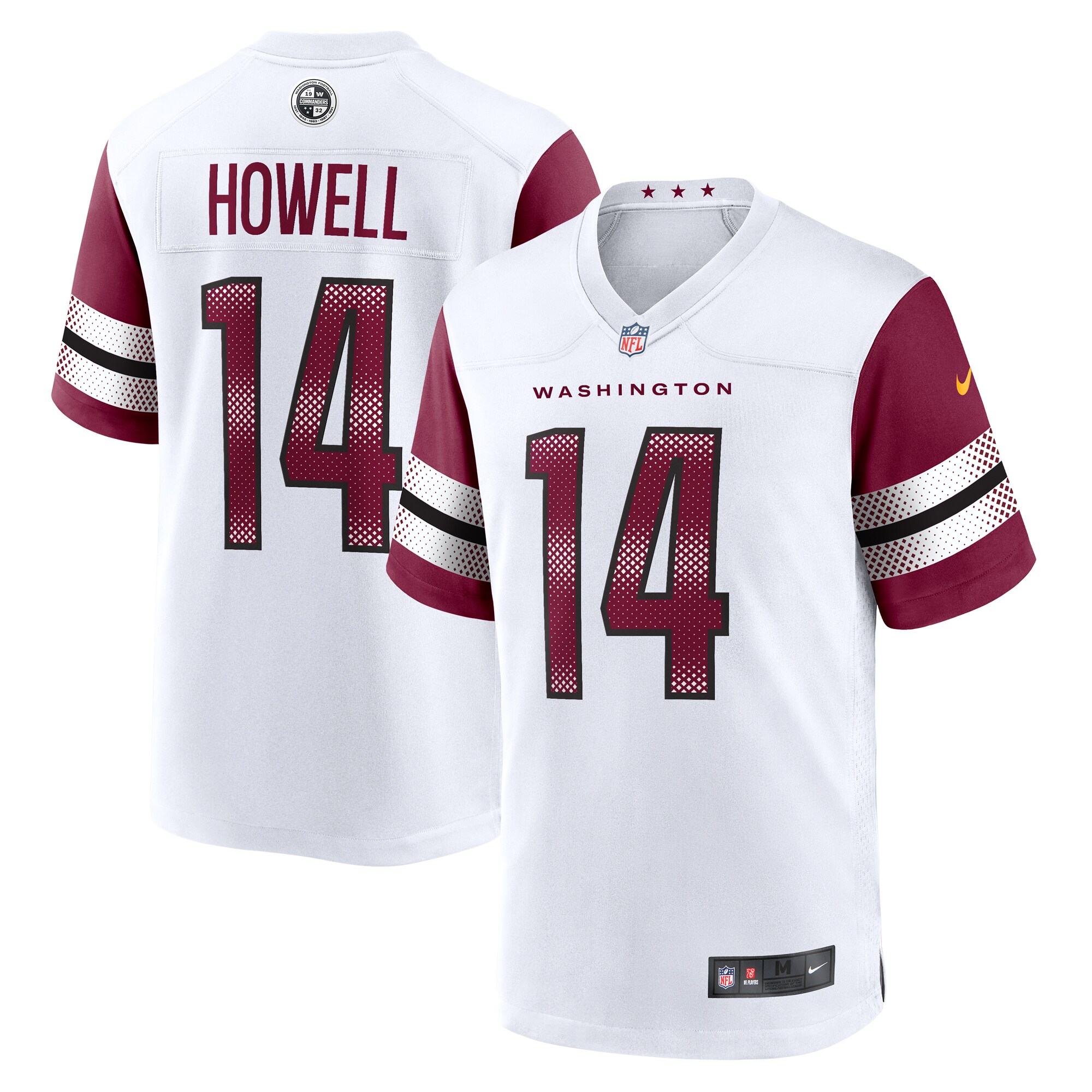 Sam Howell Washington Commanders Nike Team Game Jersey - White - vstockx