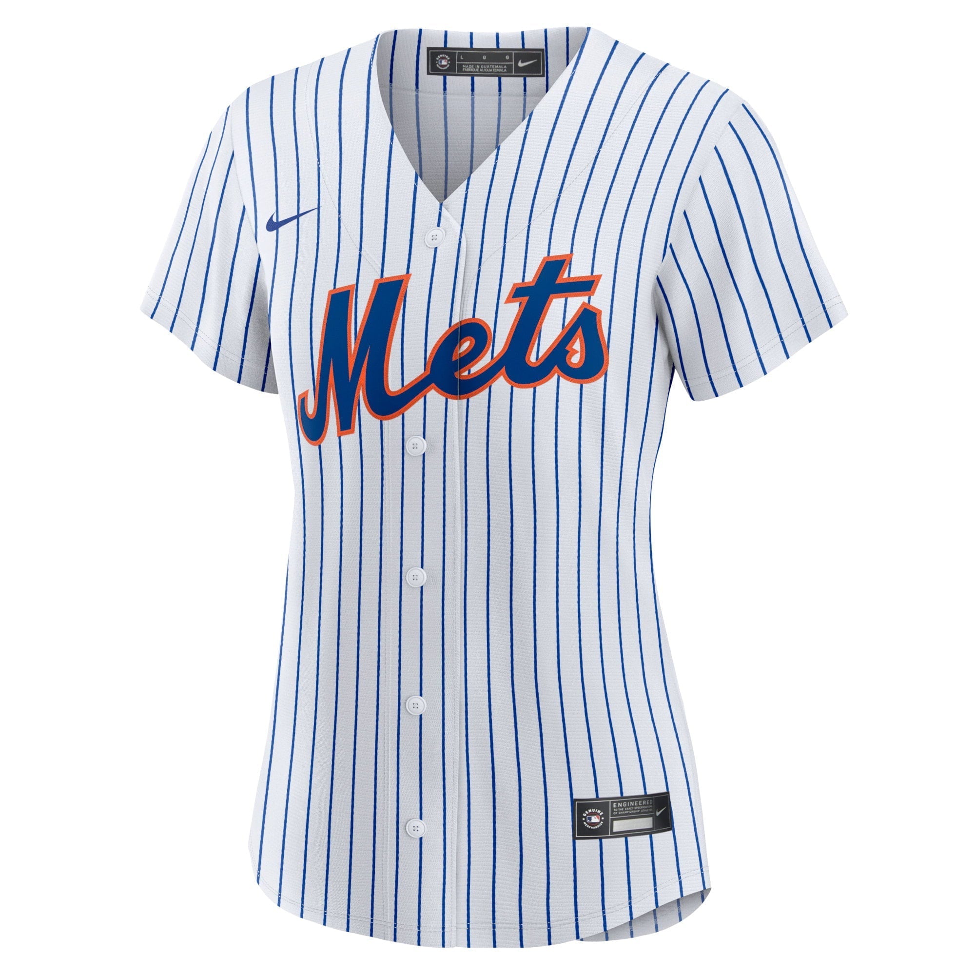 Women's Nike White New York Mets Home Blank Replica Jersey - vstockx