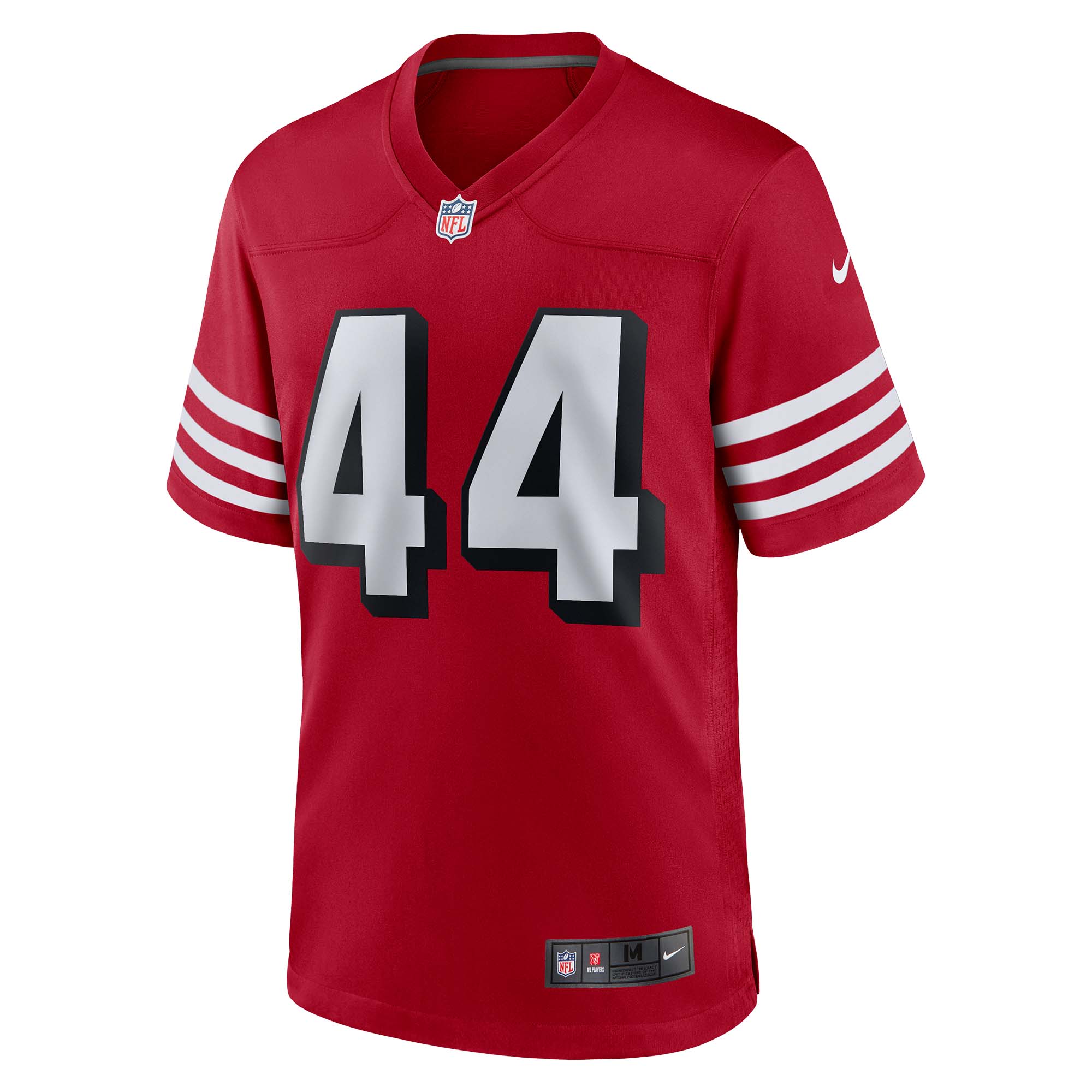Men's Nike Kyle Juszczyk Scarlet San Francisco 49ers Alternate Game Jersey - vstockx