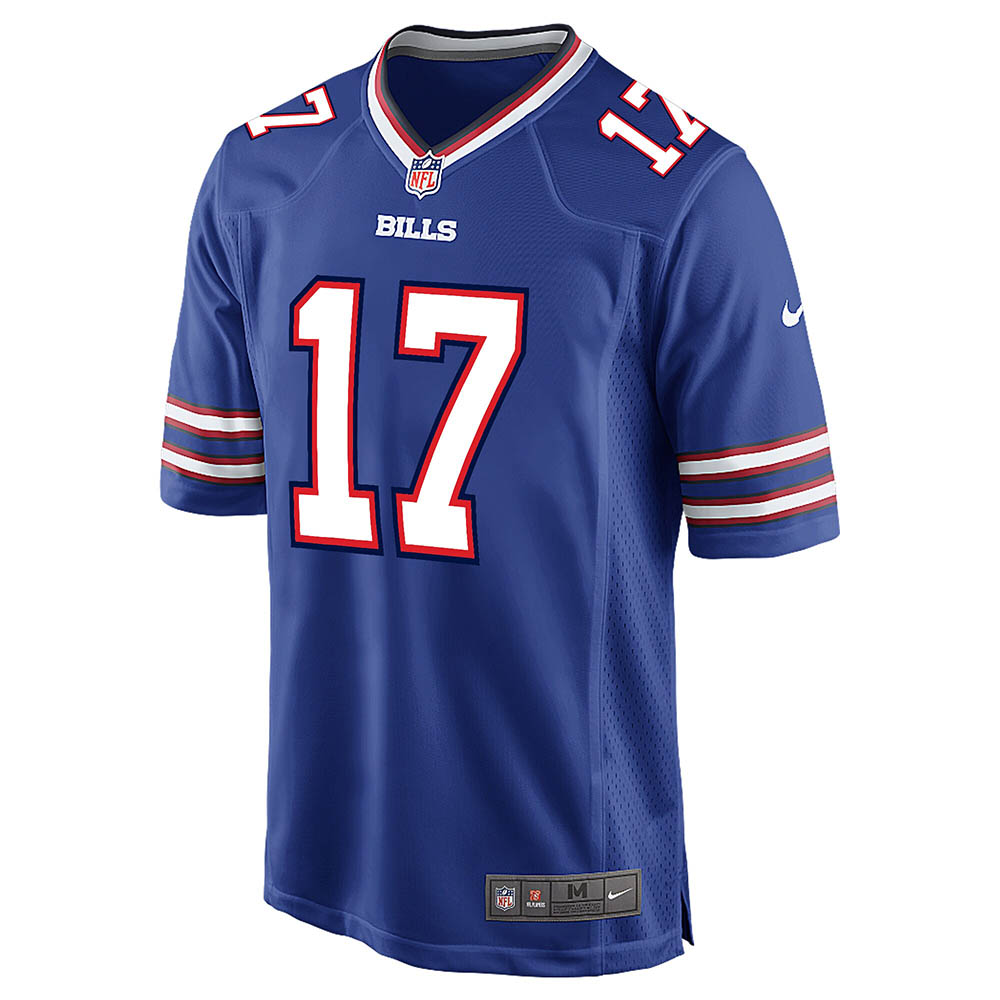 Youth Buffalo Bills Josh Allen Game Player Jersey Royal - vstockx