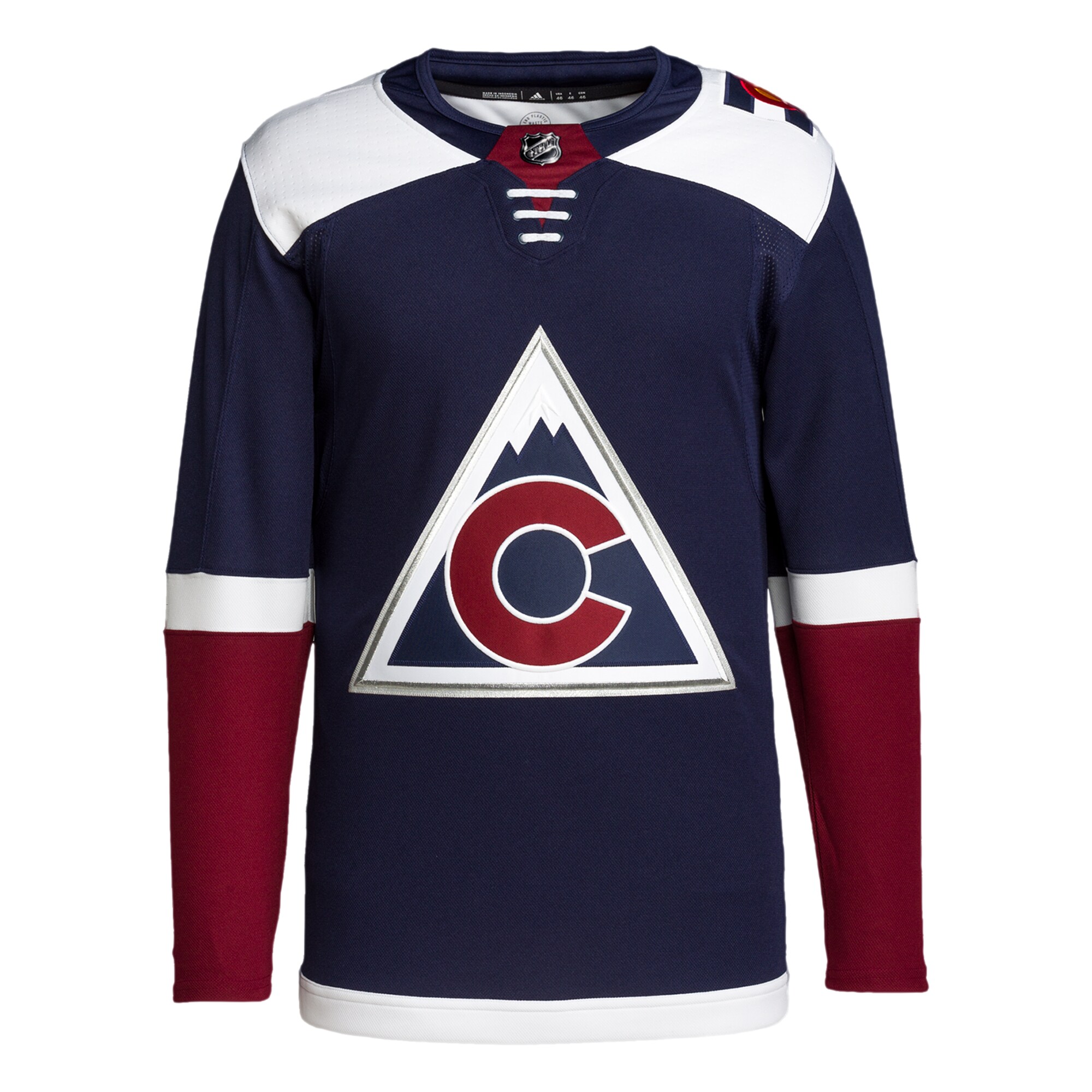 Colorado Avalanche adidas 2018/19 Alternate Primegreen Authentic Pro Jersey - Navy - vstockx