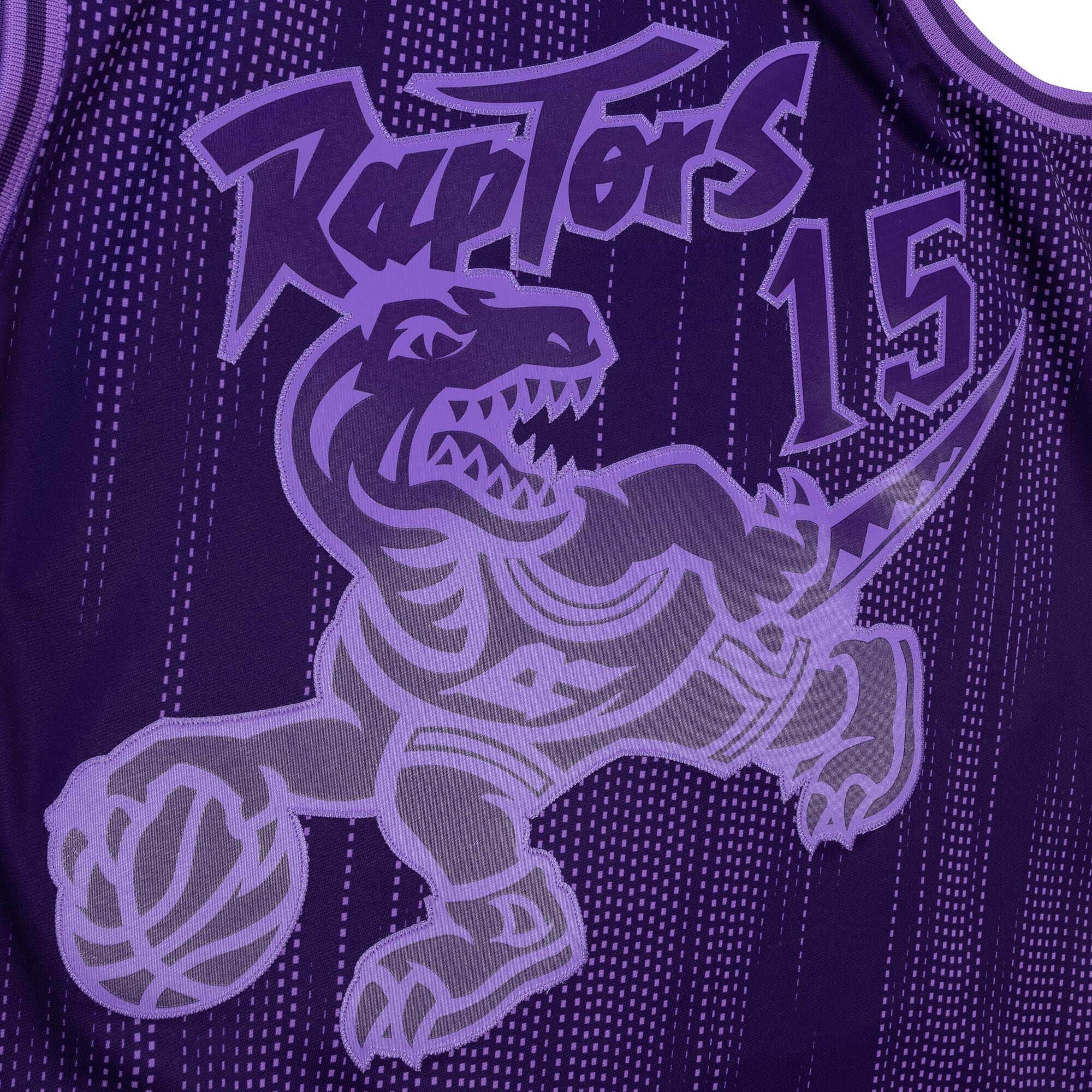 Monochrome Swingman Vince Carter Toronto Raptors 1998-99 Jersey - vstockx