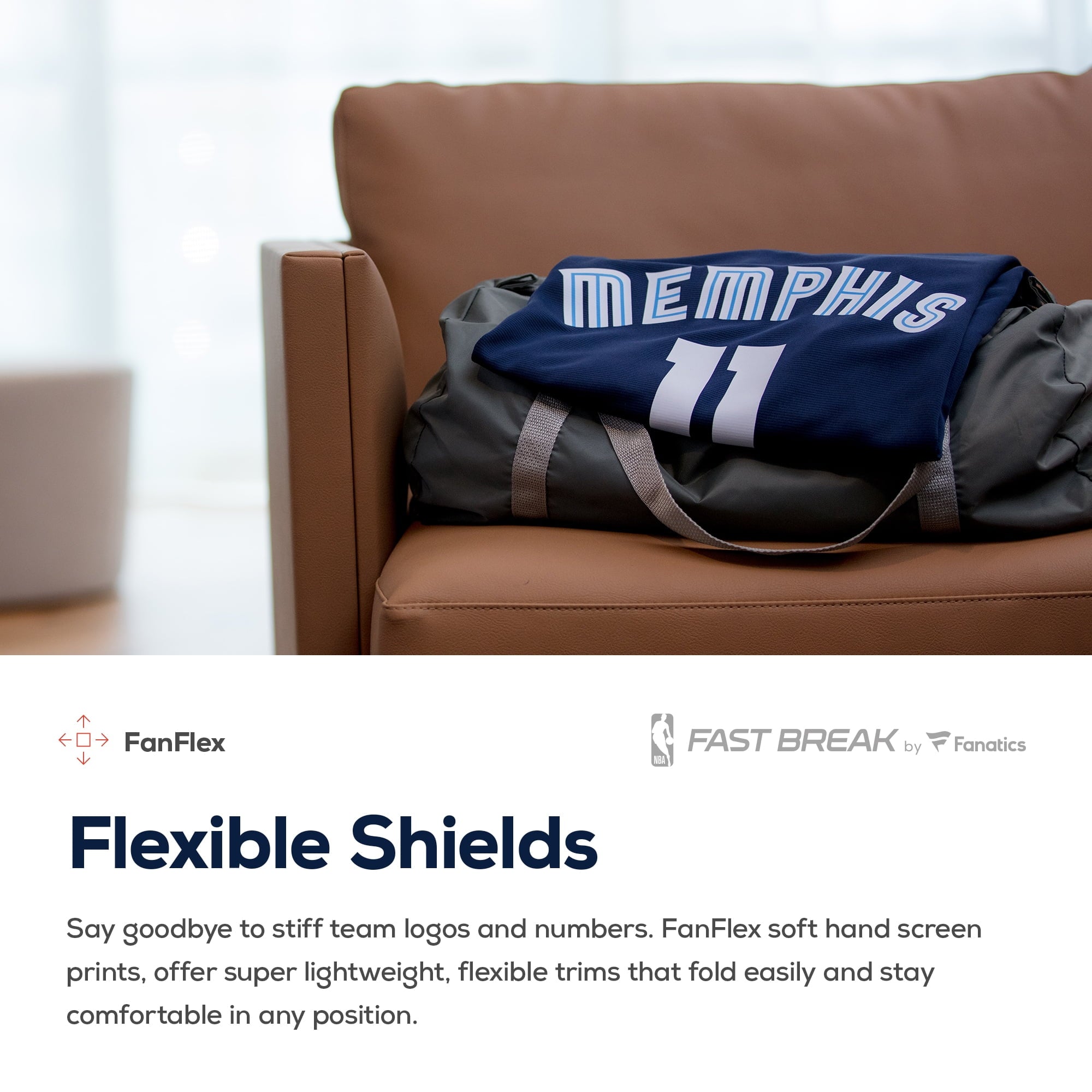 Men's Fanatics Branded Brandon Clarke Navy Memphis Grizzlies Fast Break Replica Jersey - Icon Edition - vstockx