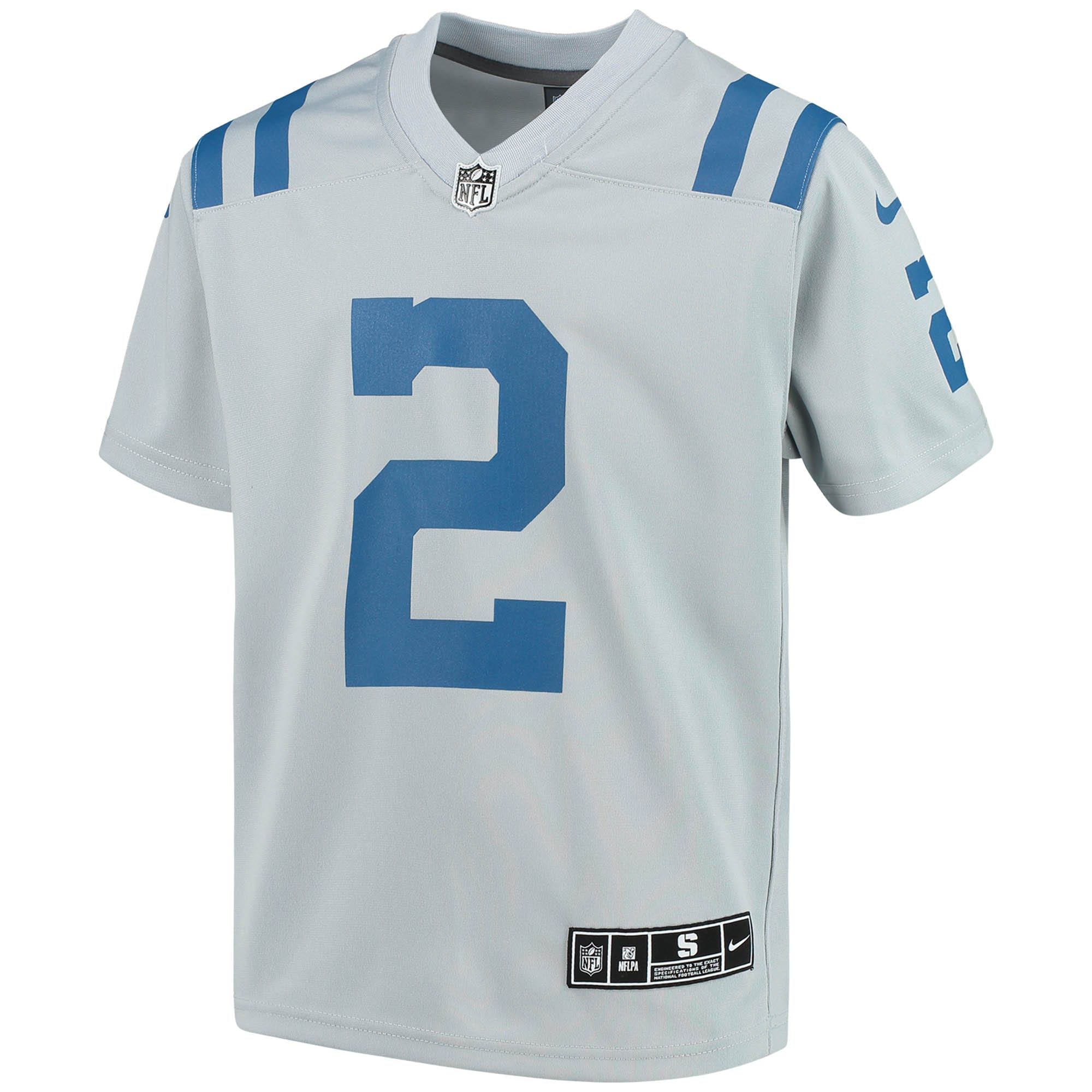 Carson Wentz Indianapolis Colts Nike Youth Inverted Team Game Jersey - Gray - vstockx