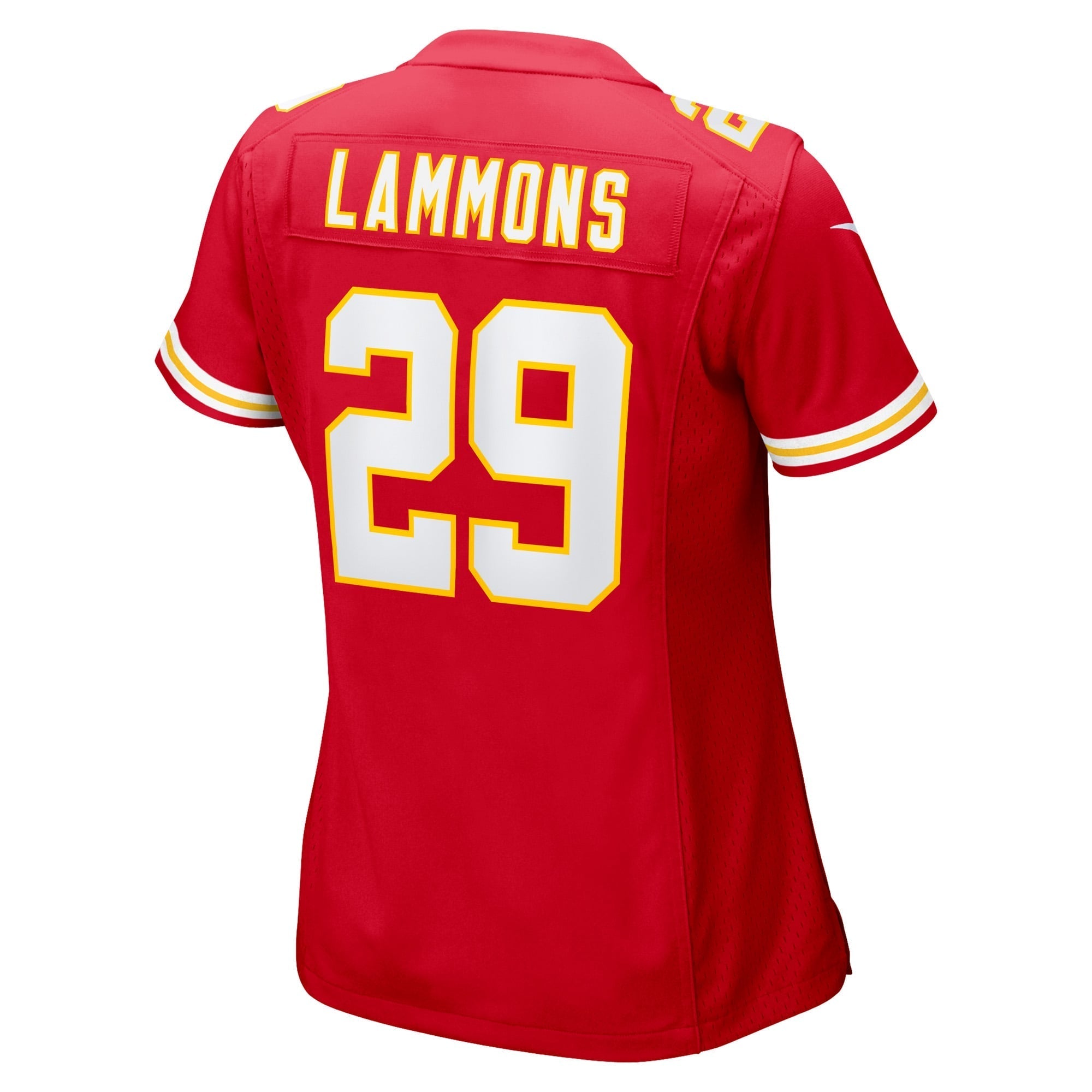 Women's Nike Chris Lammons Red Kansas City Chiefs Team Game Player Jersey - vstockx