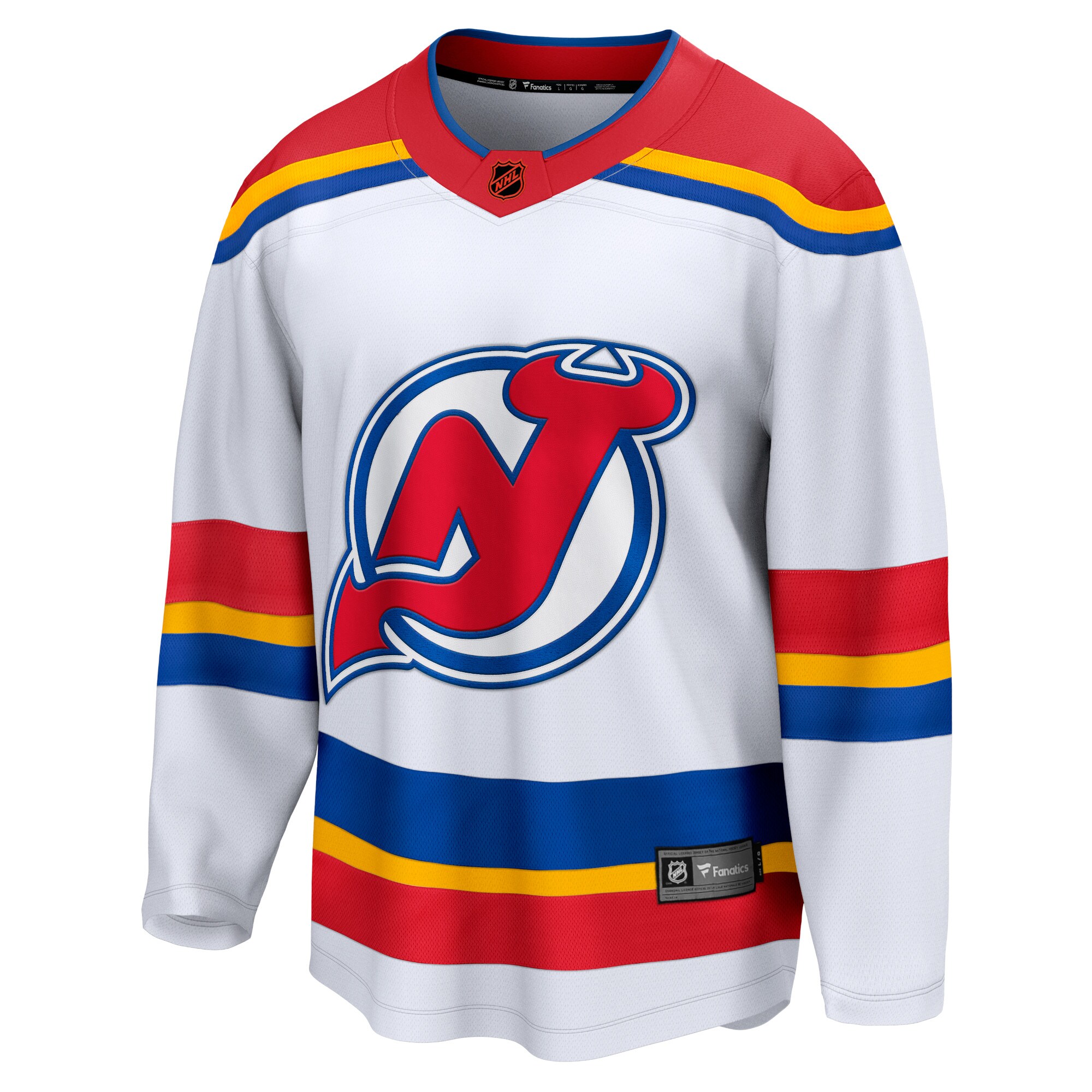New Jersey Devils Fanatics Branded Special Edition 2.0 Breakaway Blank Jersey - White - vstockx