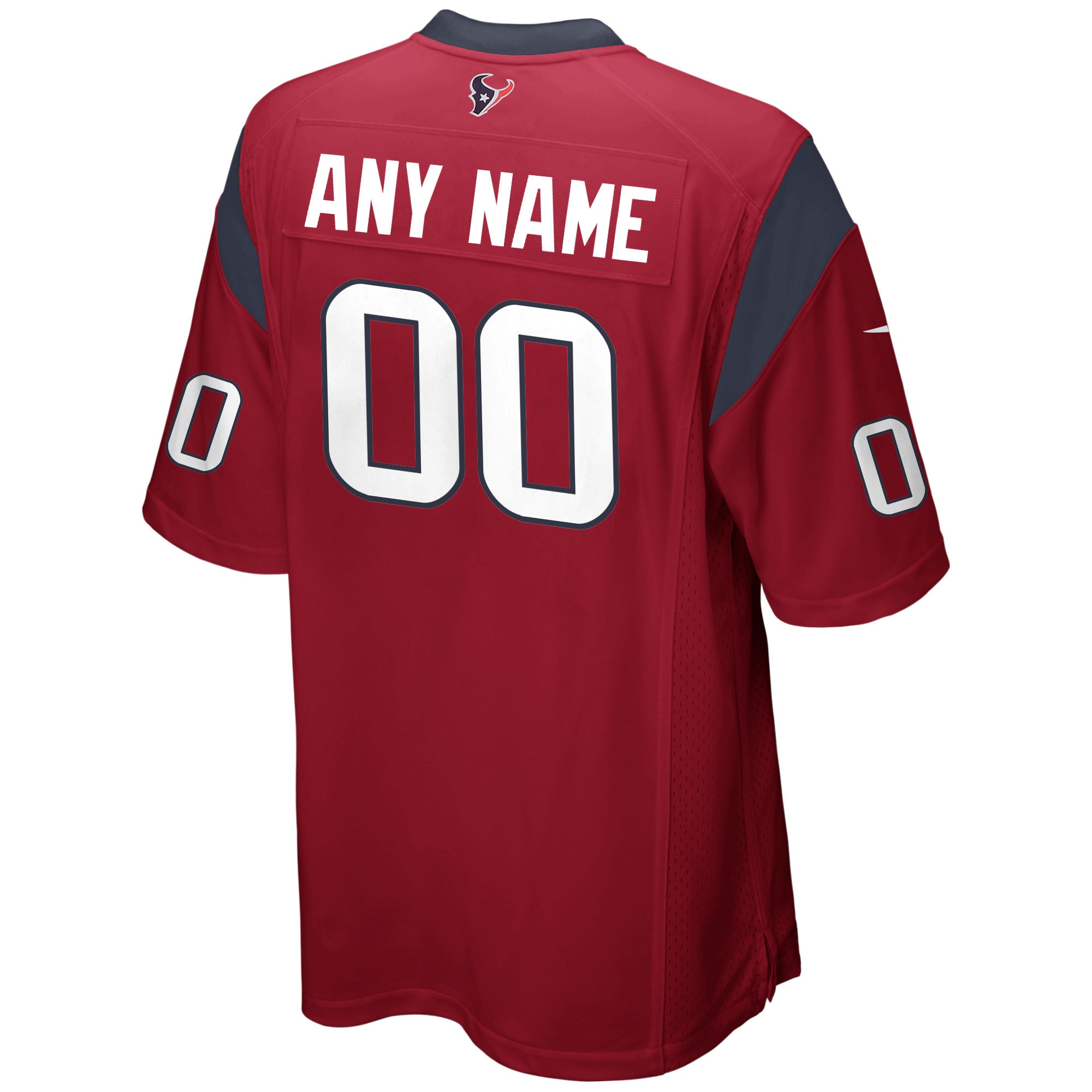 Houston Texans Nike Alternate Custom Game Jersey - Red - vstockx