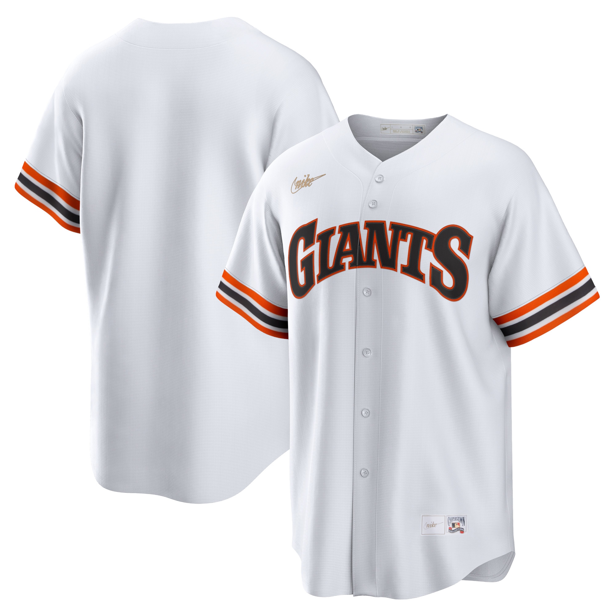 San Francisco Giants Nike Home Cooperstown Collection Team Jersey - White - vstockx