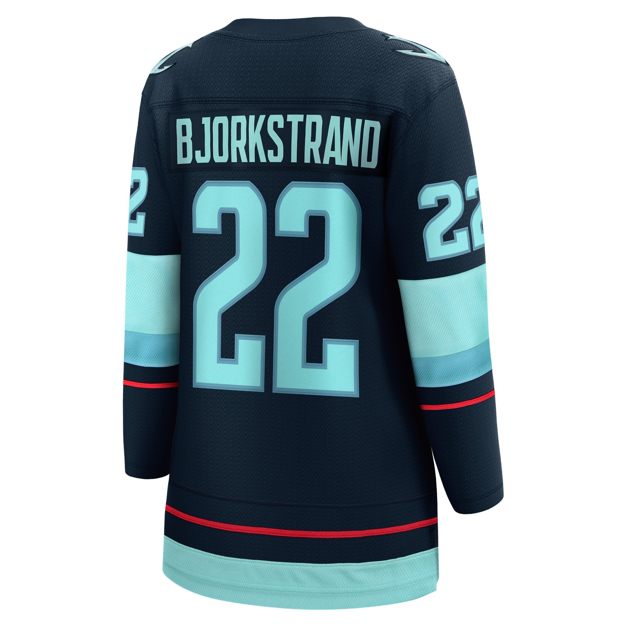 Women's Fanatics Branded Oliver Bjorkstrand Deep Sea Blue Seattle Kraken Home Breakaway Player Jersey - vstockx