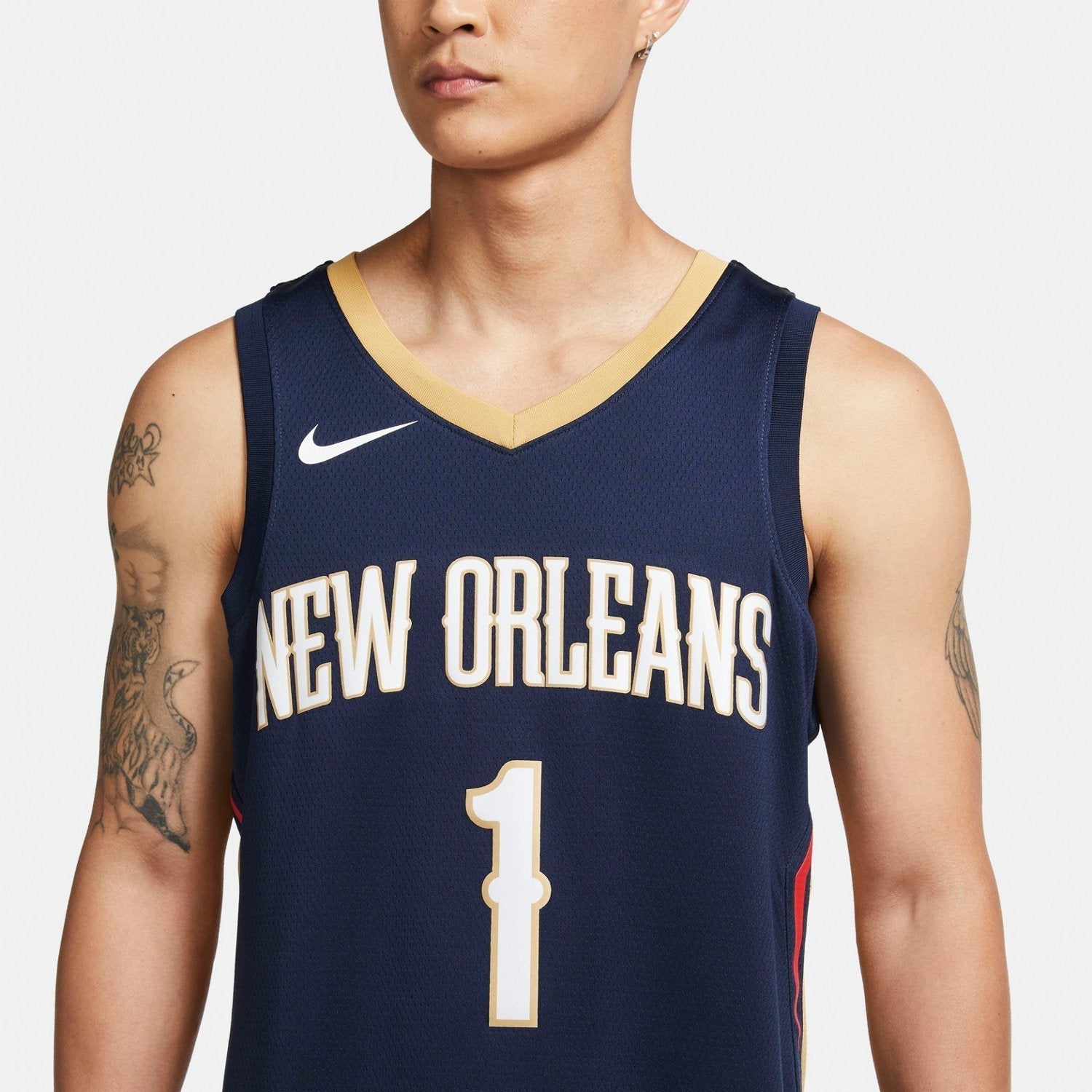 Nike Men's New Orleans Pelicans Zion Williamson Swingman Icon Jersey - vstockx