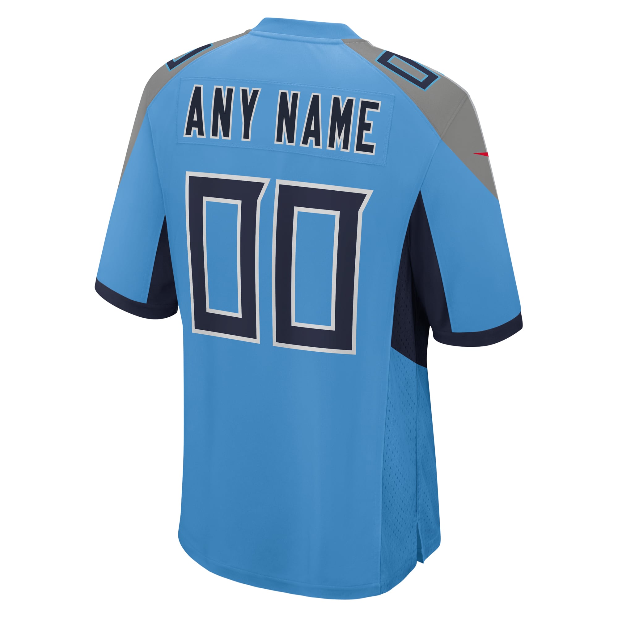 Tennessee Titans Nike Alternate Custom Game Jersey - Light Blue - vstockx