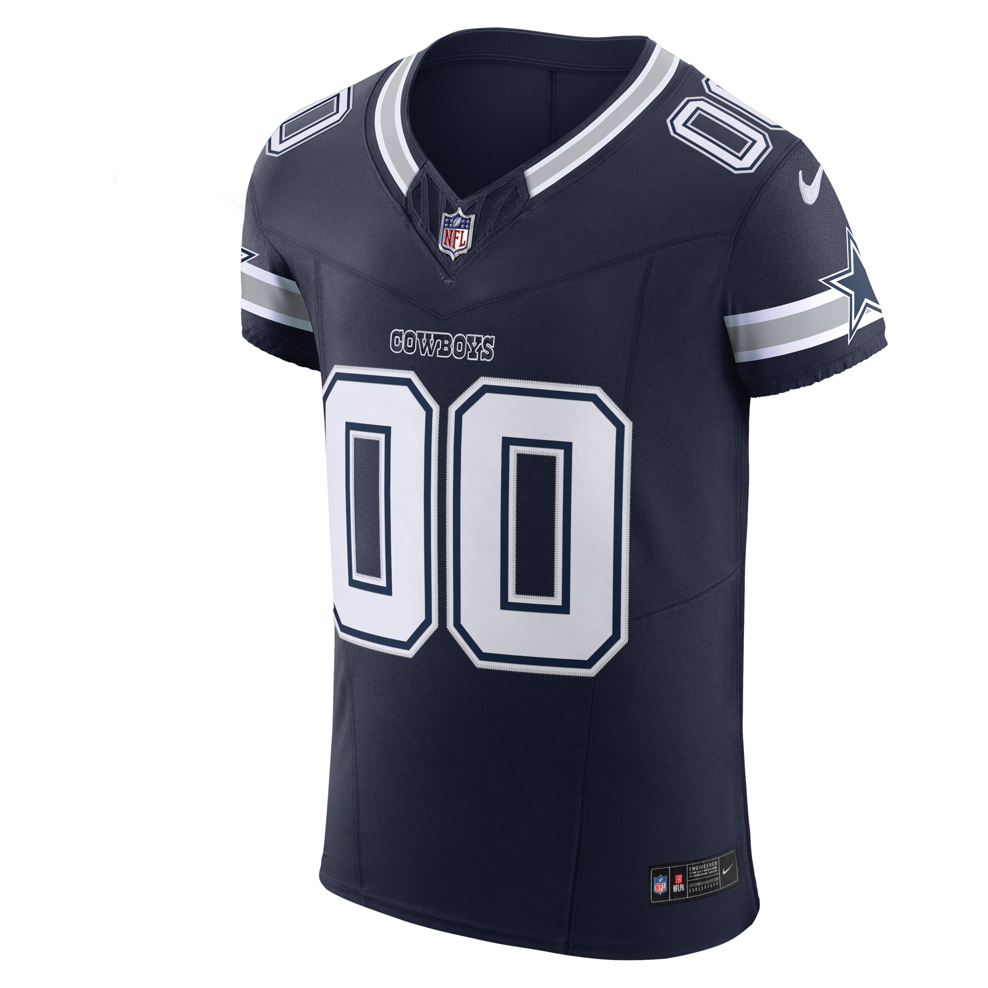 Dallas Cowboys Nike Vapor F.U.S.E. Elite Custom Jersey - Navy - vstockx