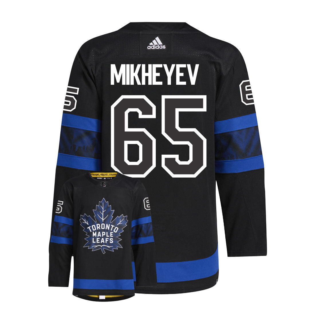Ilya Mikheyev Toronto Maple Leafs Adidas Primegreen Authentic NHL Hockey Jersey - vstockx