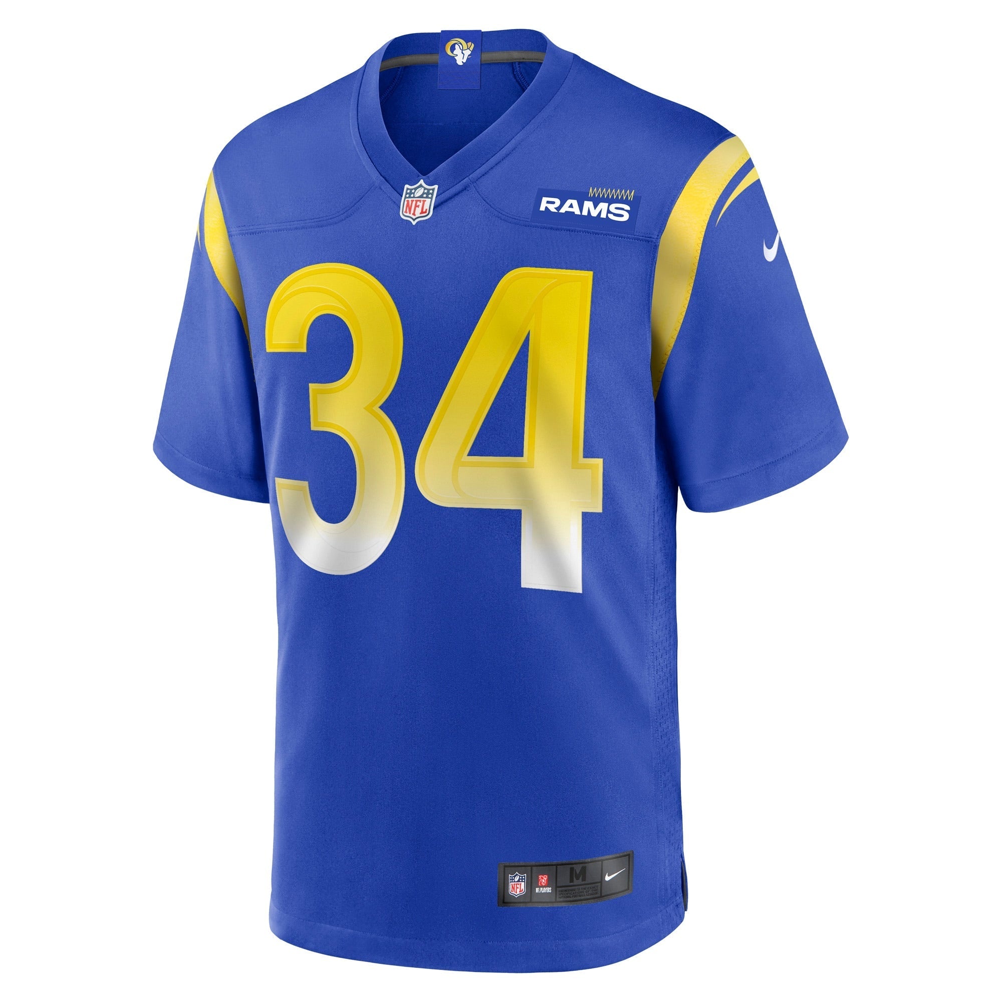 Men's Nike Jake Funk Royal Los Angeles Rams Game Player Jersey - vstockx