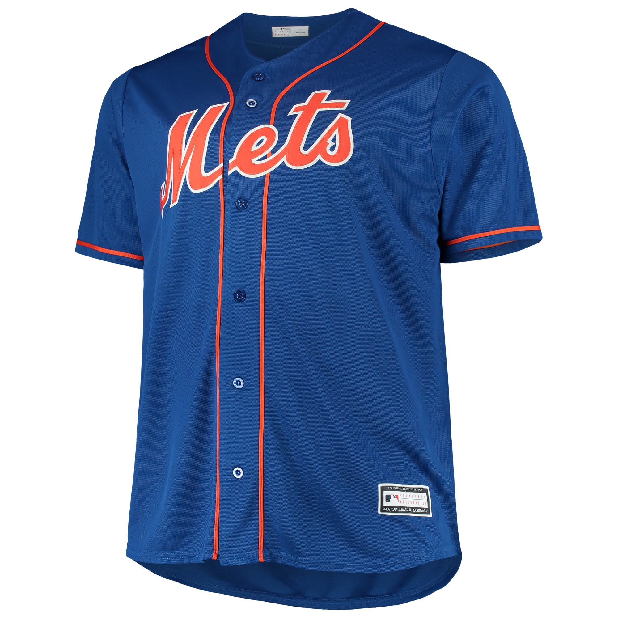 Pete Alonso New York Mets Big & Tall Replica Player Jersey - Royal - vstockx