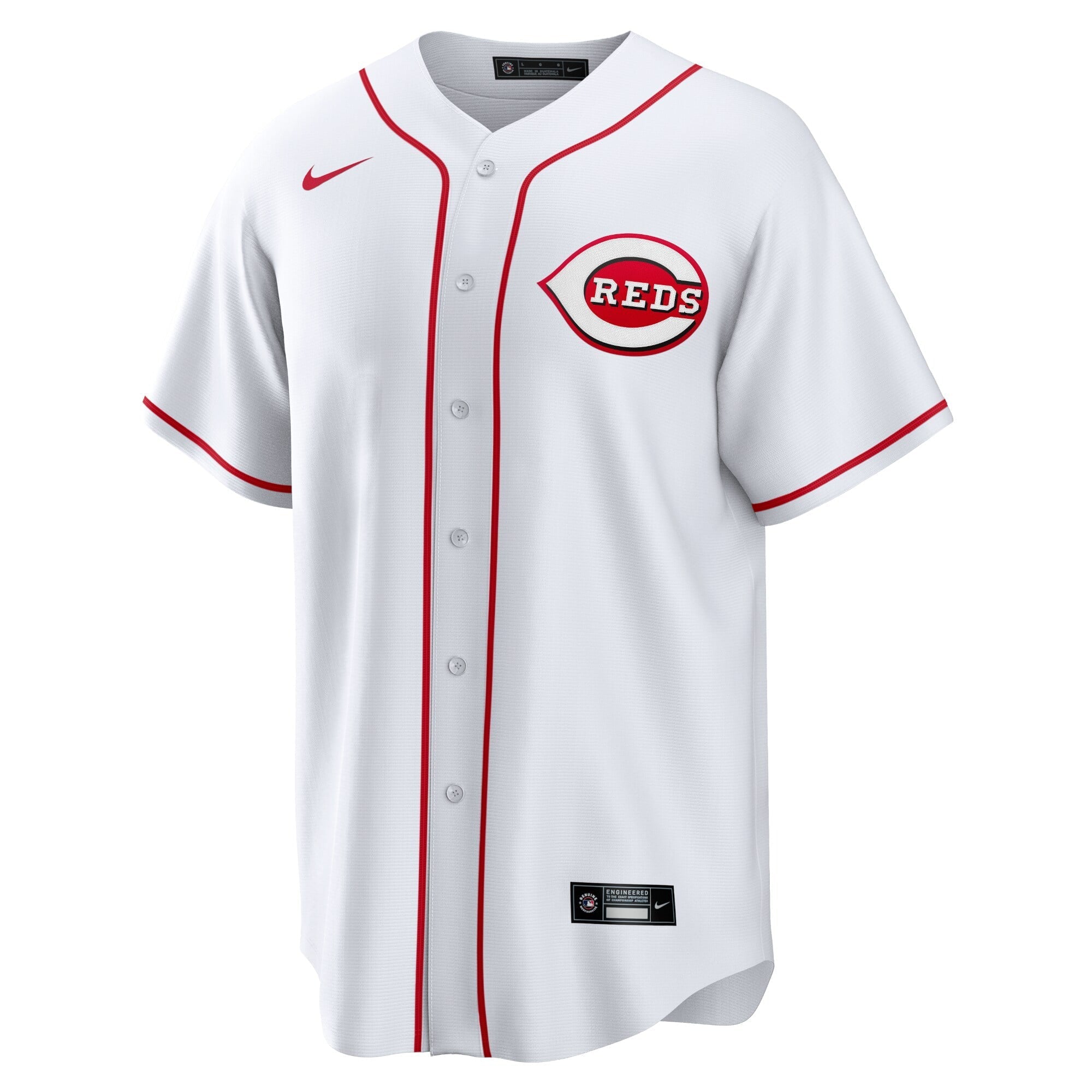 Men's Nike Eugenio Suarez White Cincinnati Reds Home Replica Player Name Jersey - vstockx