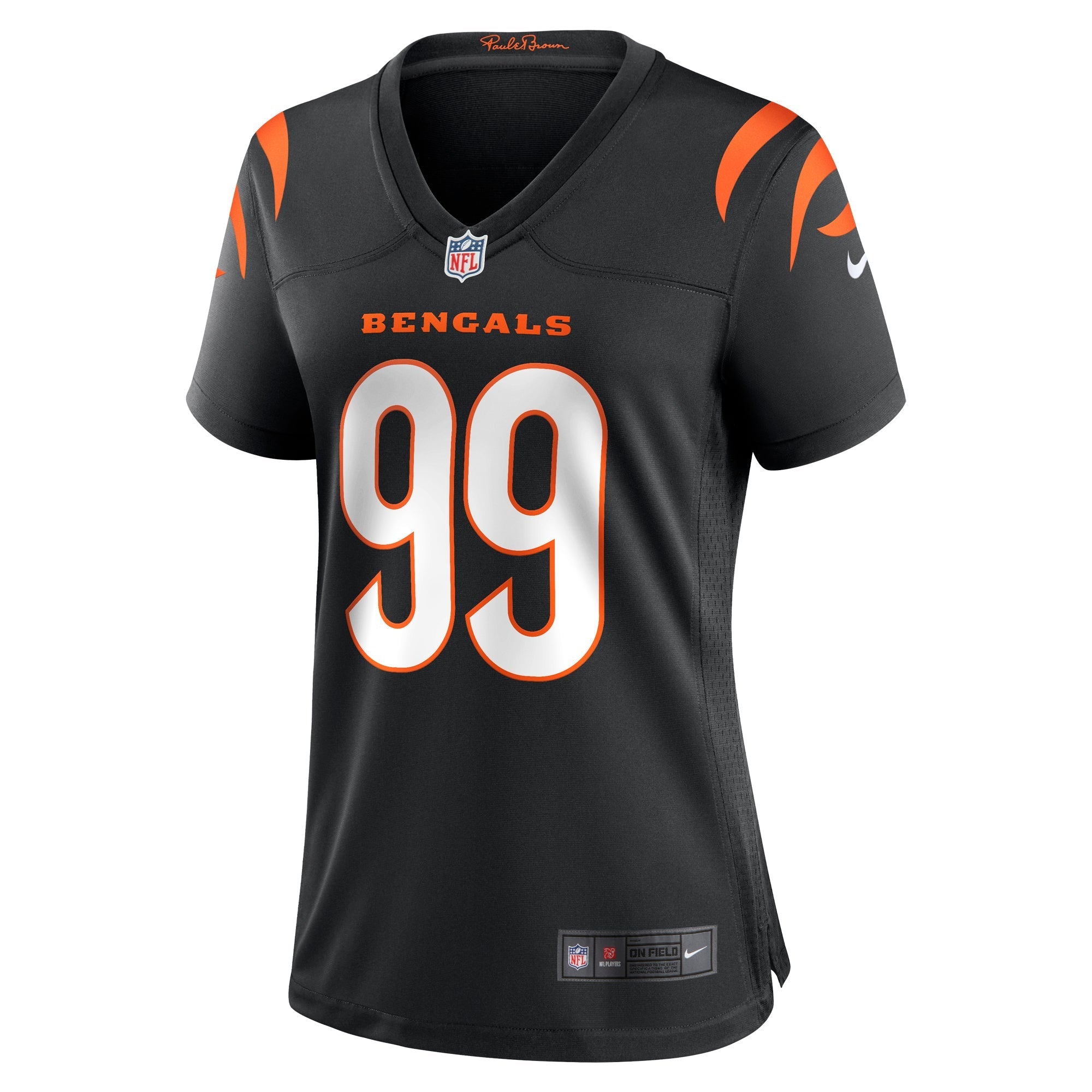 Women's Nike Myles Murphy Black Cincinnati Bengals Team Game Jersey - vstockx