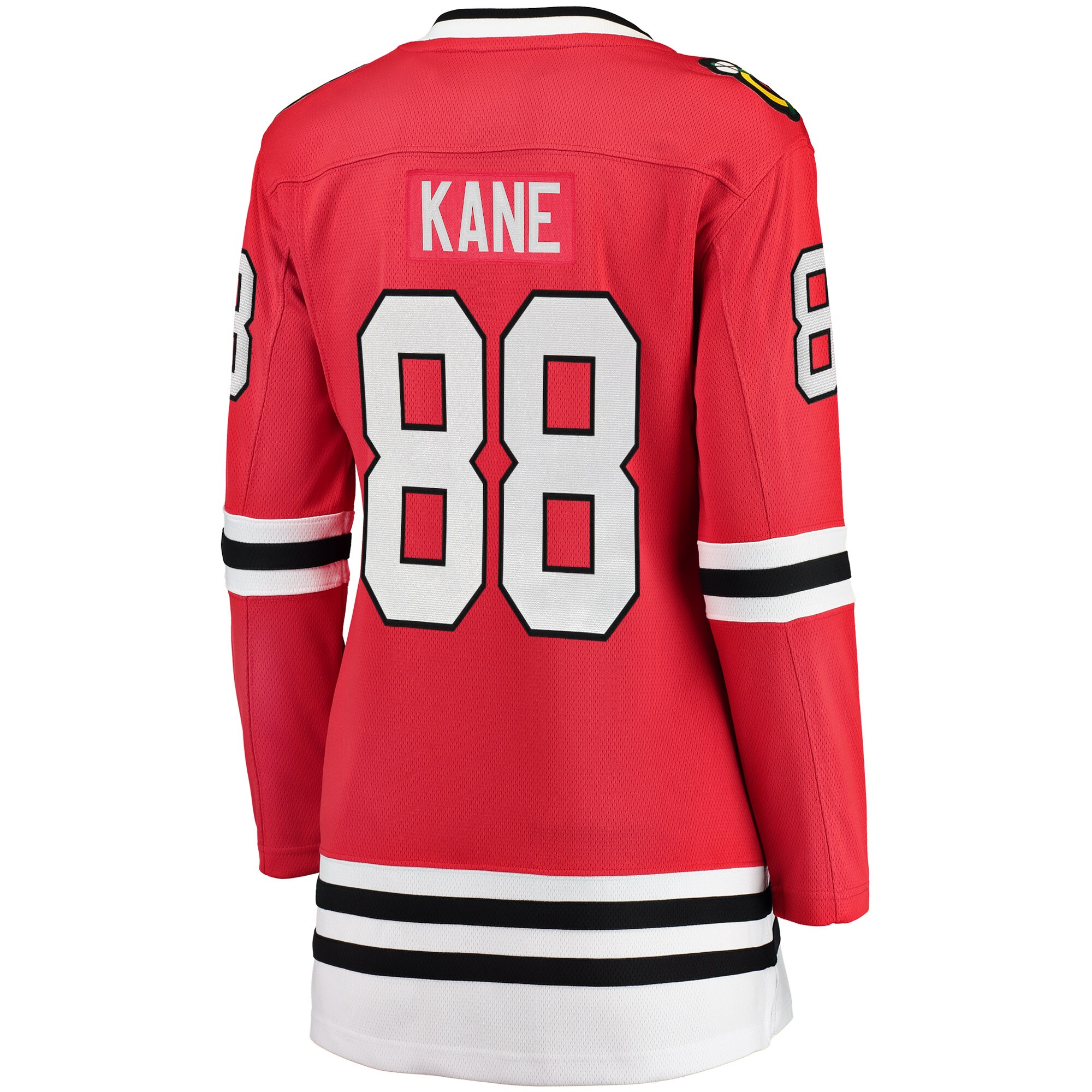 Patrick Kane Chicago Blackhawks Fanatics Branded Women's Home Breakaway Player Jersey - Red - vstockx
