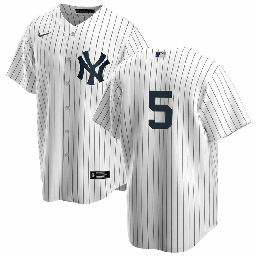 Men's Joe DiMaggio White New York Yankees Home Official Replica Player Jersey - vstockx