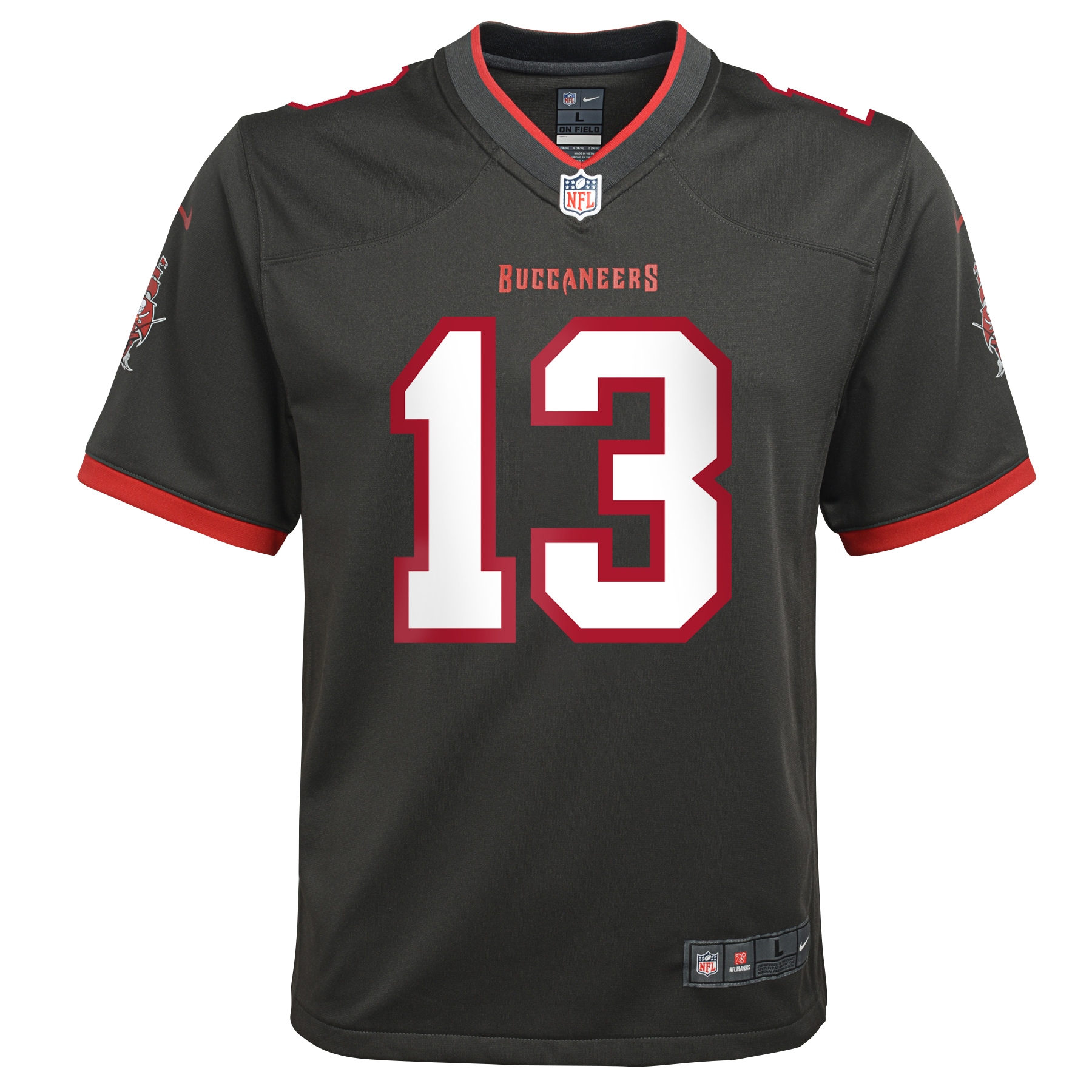 Mike Evans Tampa Bay Buccaneers Nike Youth Game Jersey - Pewter - vstockx