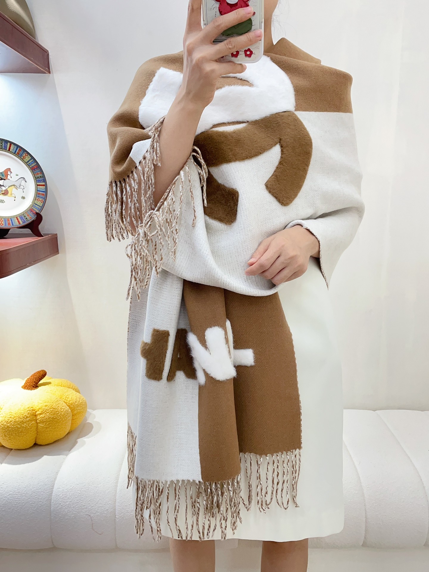 Streetwear Scarf CHANEL 328787 SIZE:70*200cm - vstockx