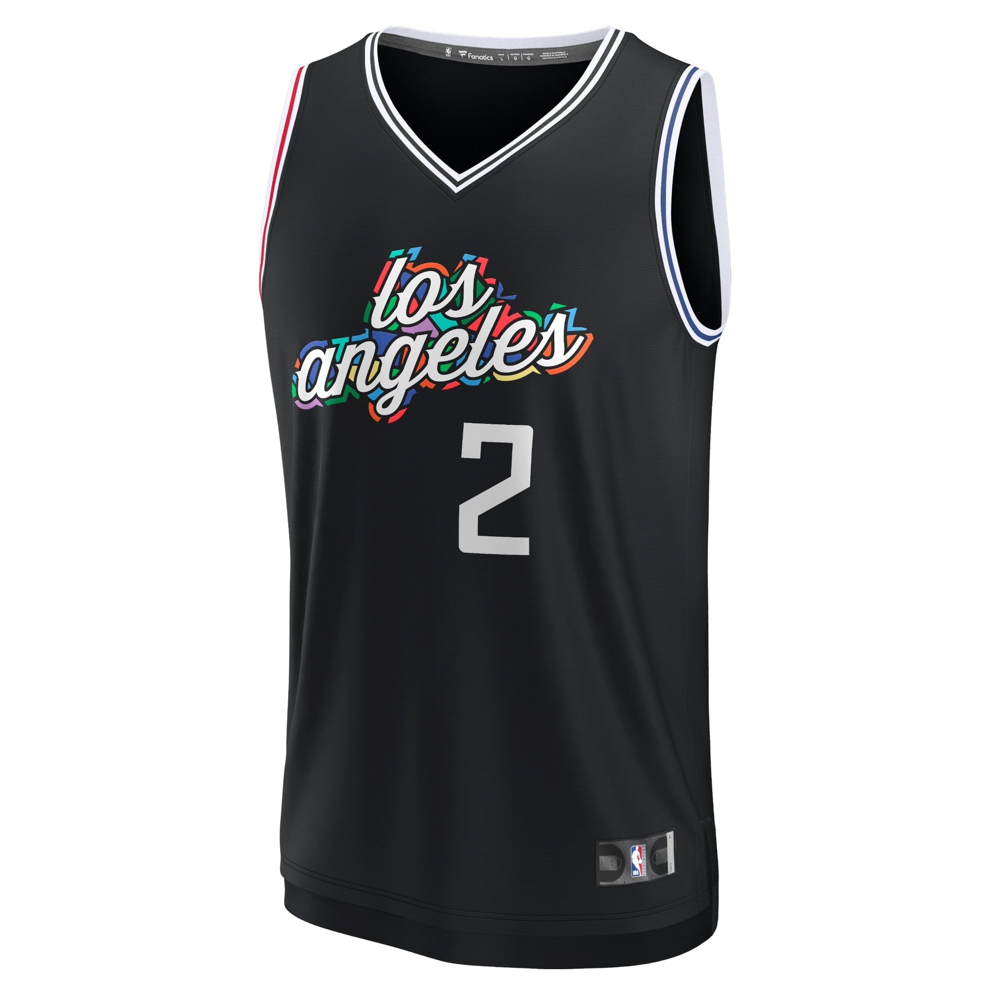 Men's Fanatics Branded Kawhi Leonard Black LA Clippers 2022/23 Fastbreak Jersey - City Edition - vstockx