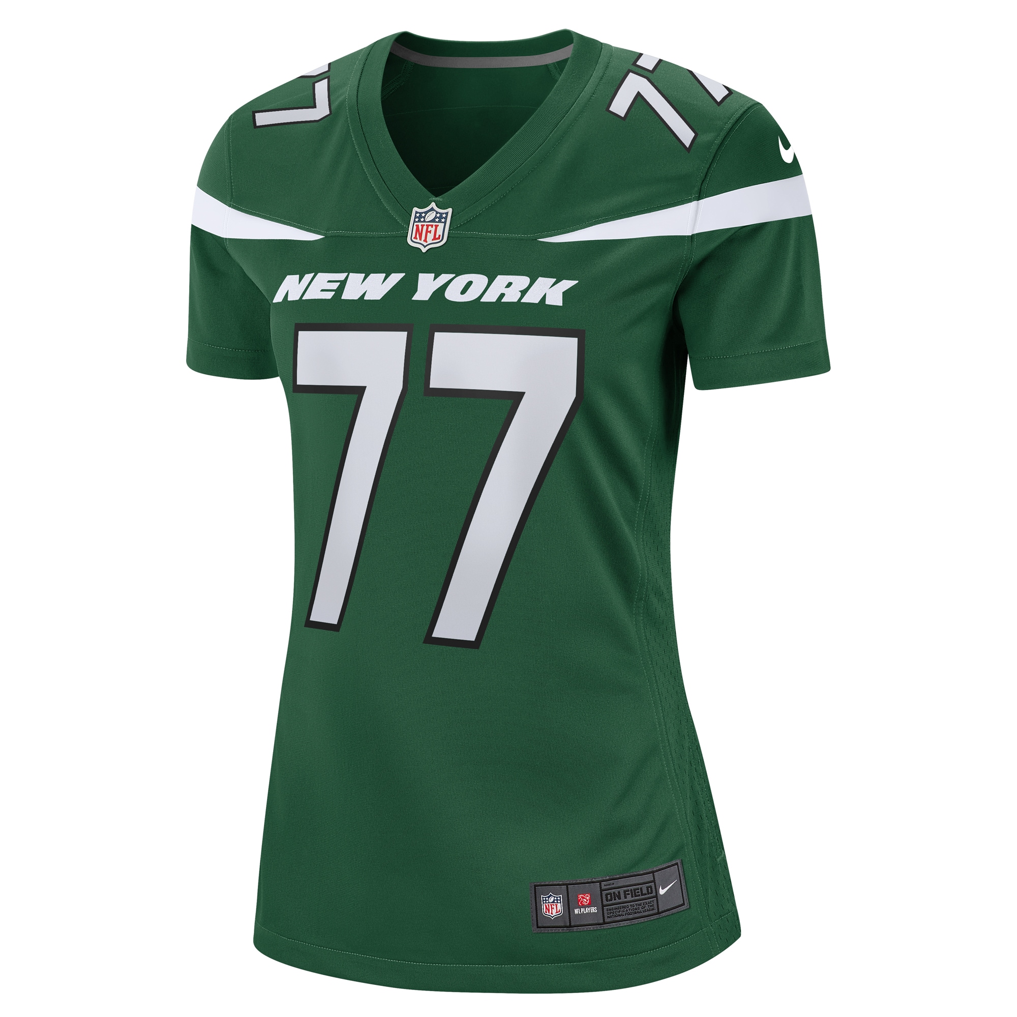 Mekhi Becton New York Jets Nike Women's Game Jersey - Gotham Green - vstockx