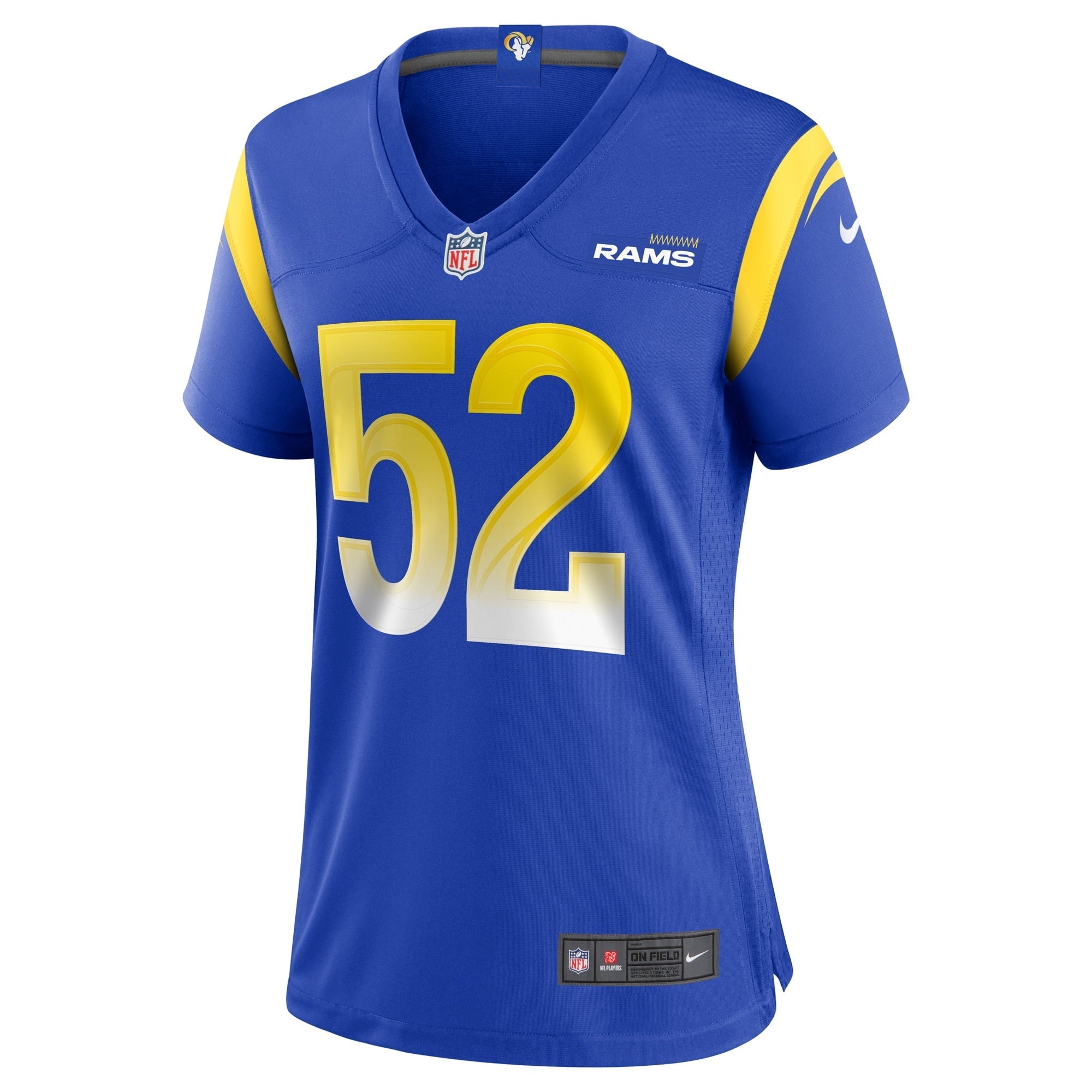 Women's Nike Terrell Lewis Royal Los Angeles Rams Game Jersey - vstockx