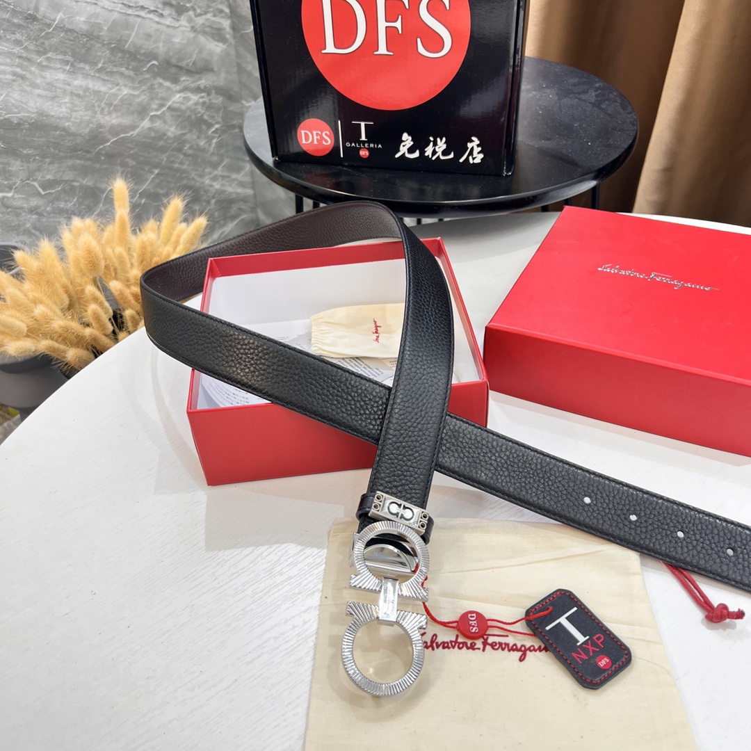 Streetwear Belt Ferragamo 319717 size:3.5cm - vstockx