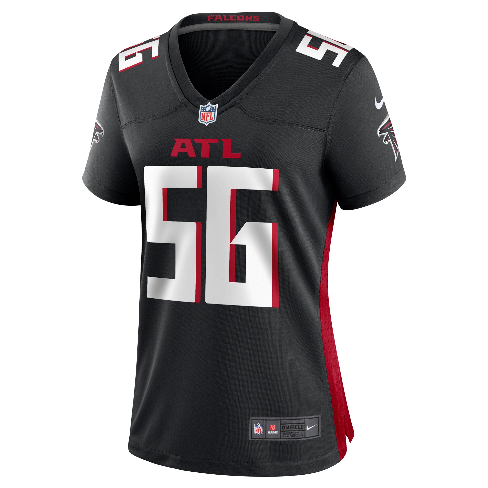 Jovaughn Gwyn Atlanta Falcons Nike Women's Team Game Jersey - Black - vstockx