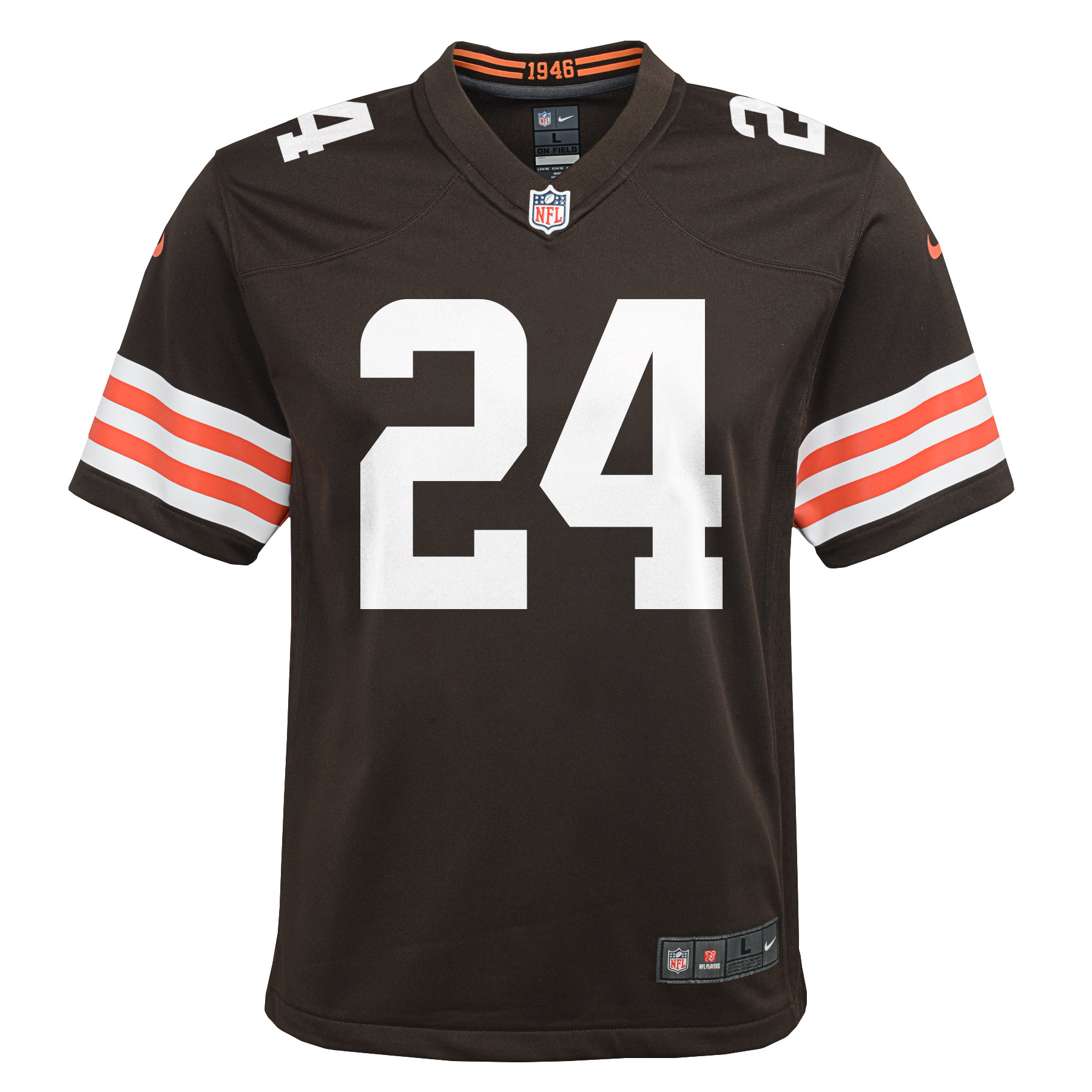 Nick Chubb Cleveland Browns Nike Youth Game Jersey - Brown - vstockx