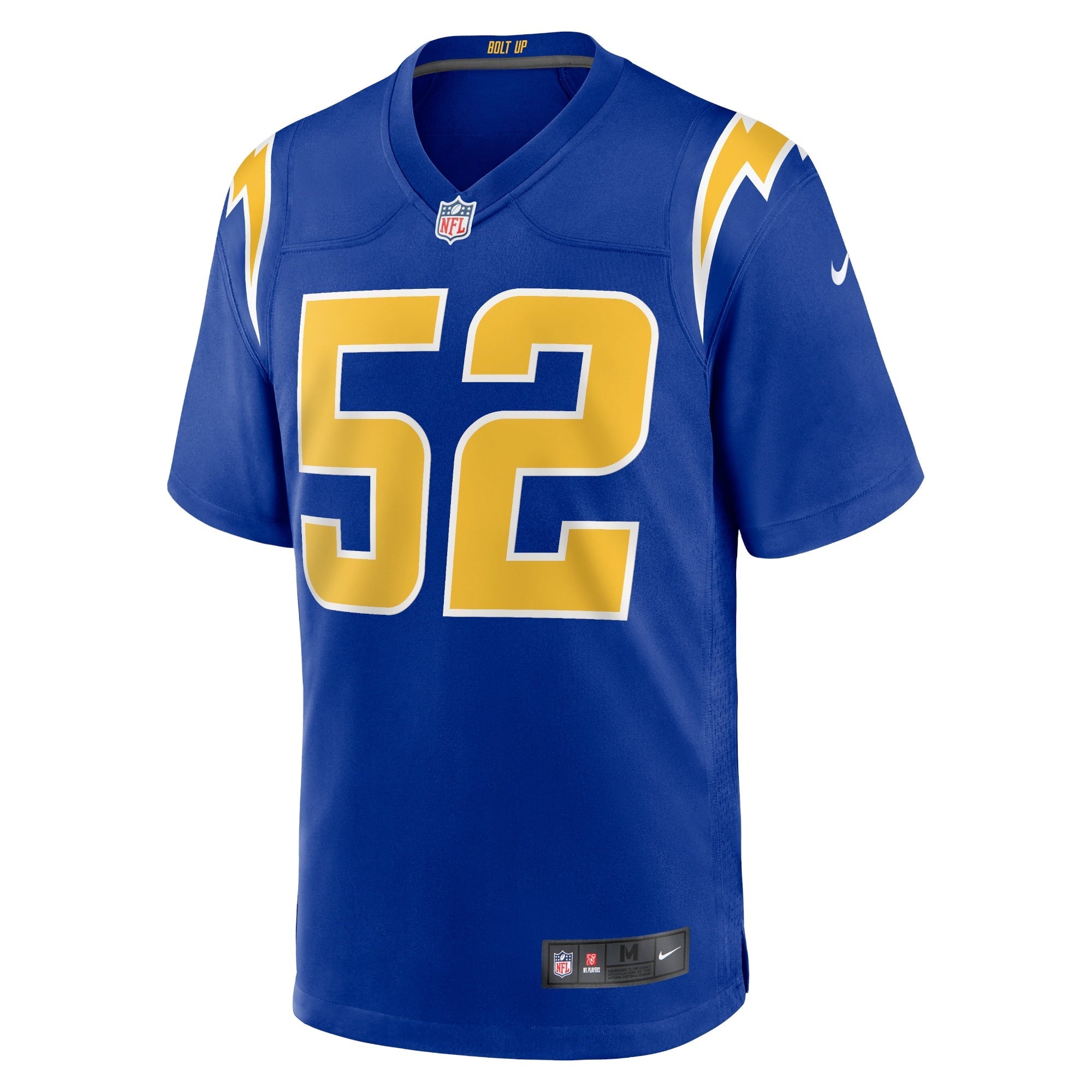 Men's Nike Khalil Mack Royal Los Angeles Chargers Alternate Game Jersey - vstockx