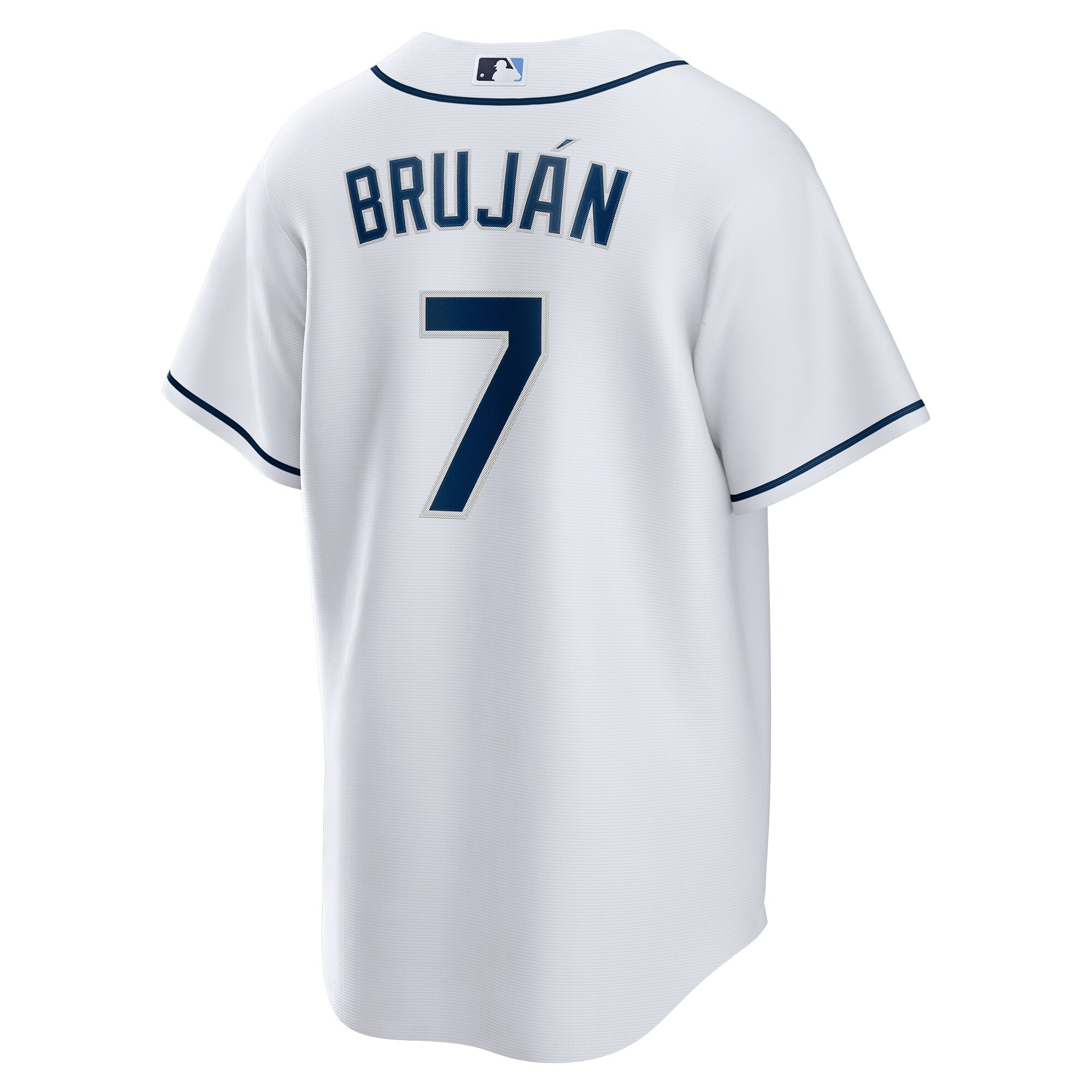Vidal Brujan Tampa Bay Rays Nike Home Replica Player Jersey - White - vstockx