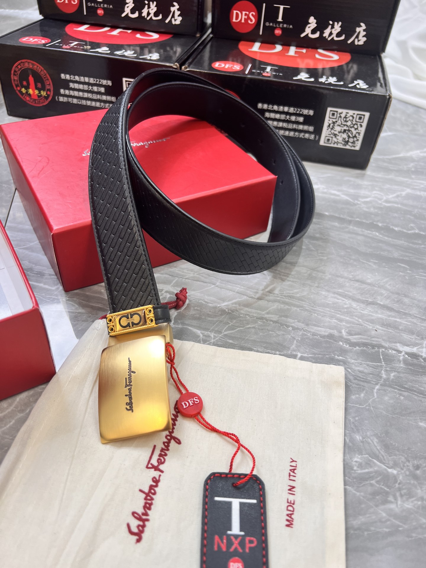 Streetwear Belt Ferragamo 319912 size:3.5cm - vstockx