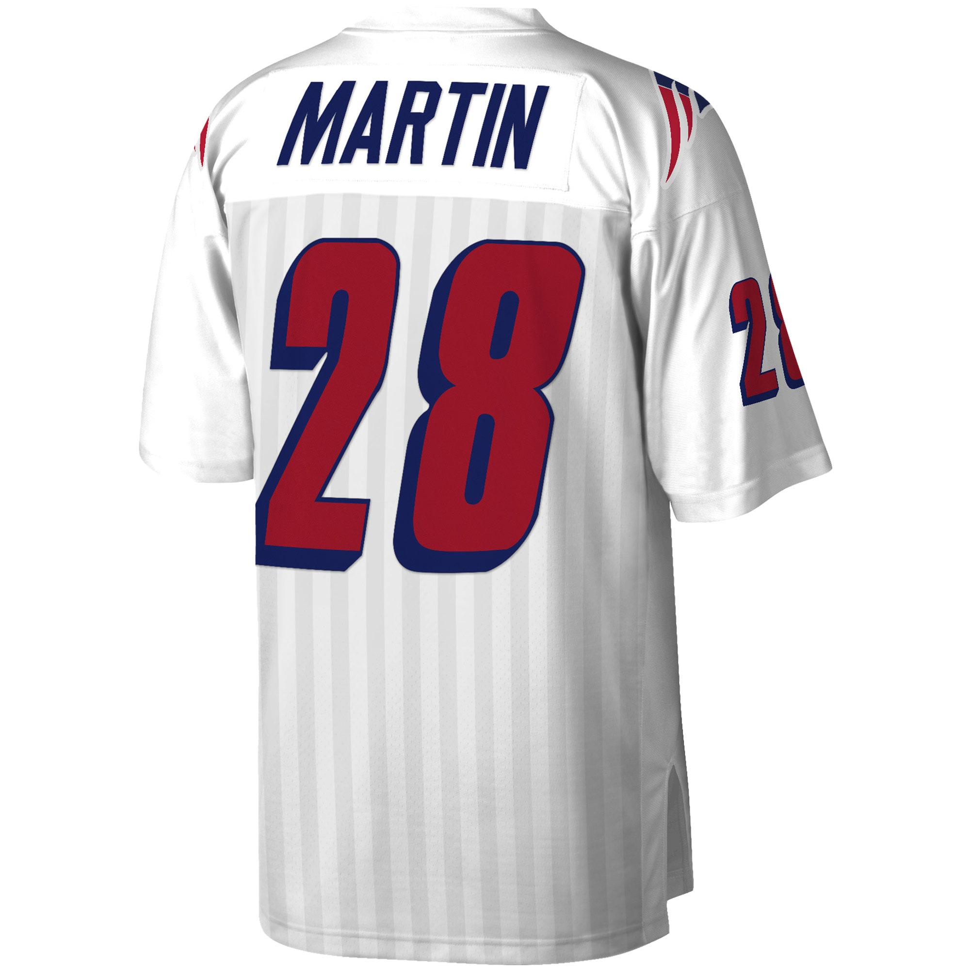 Curtis Martin New England Patriots Mitchell & Ness Legacy Replica Jersey - White - vstockx