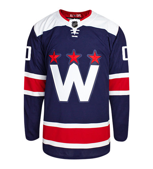 Customizable Washington Capitals Adidas Primegreen Authentic NHL Hockey Jersey - vstockx