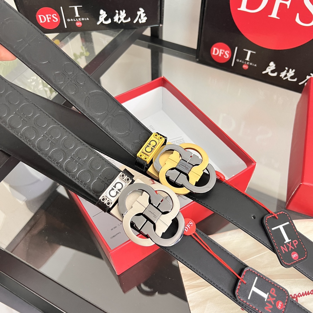 Streetwear Belt Ferragamo 320128 size:3.5cm - vstockx