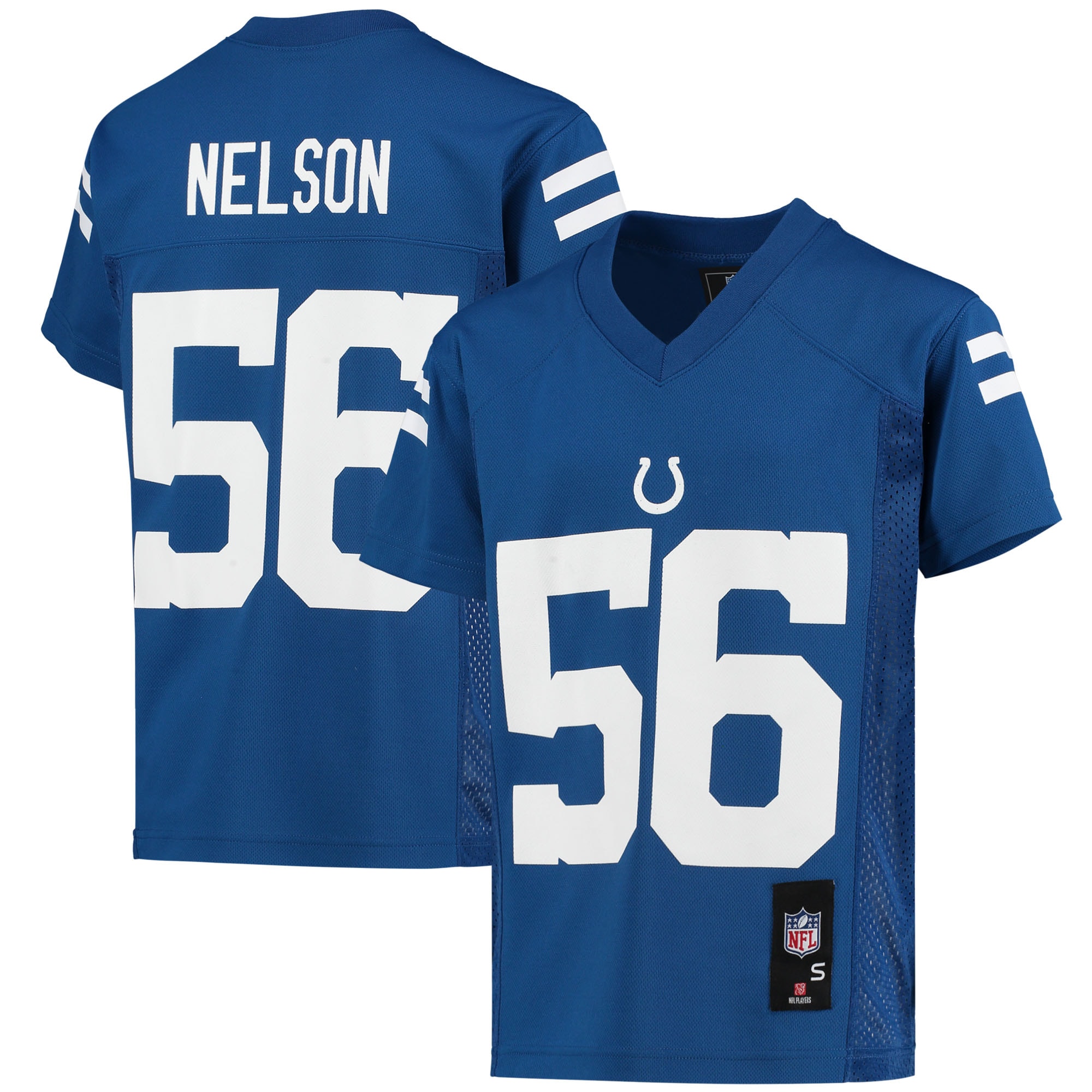 Quenton Nelson Indianapolis Colts Youth Replica Player Jersey - Royal - vstockx