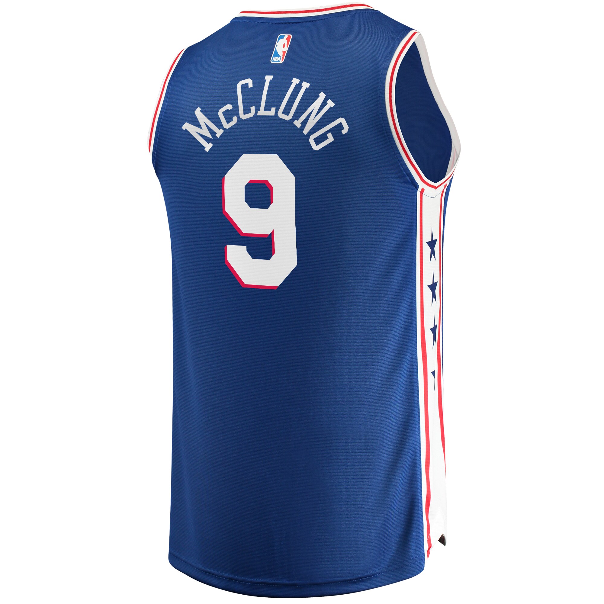 Mac McClung Philadelphia 76ers Fanatics Branded Fast Break Player Jersey - Icon Edition - Royal - vstockx